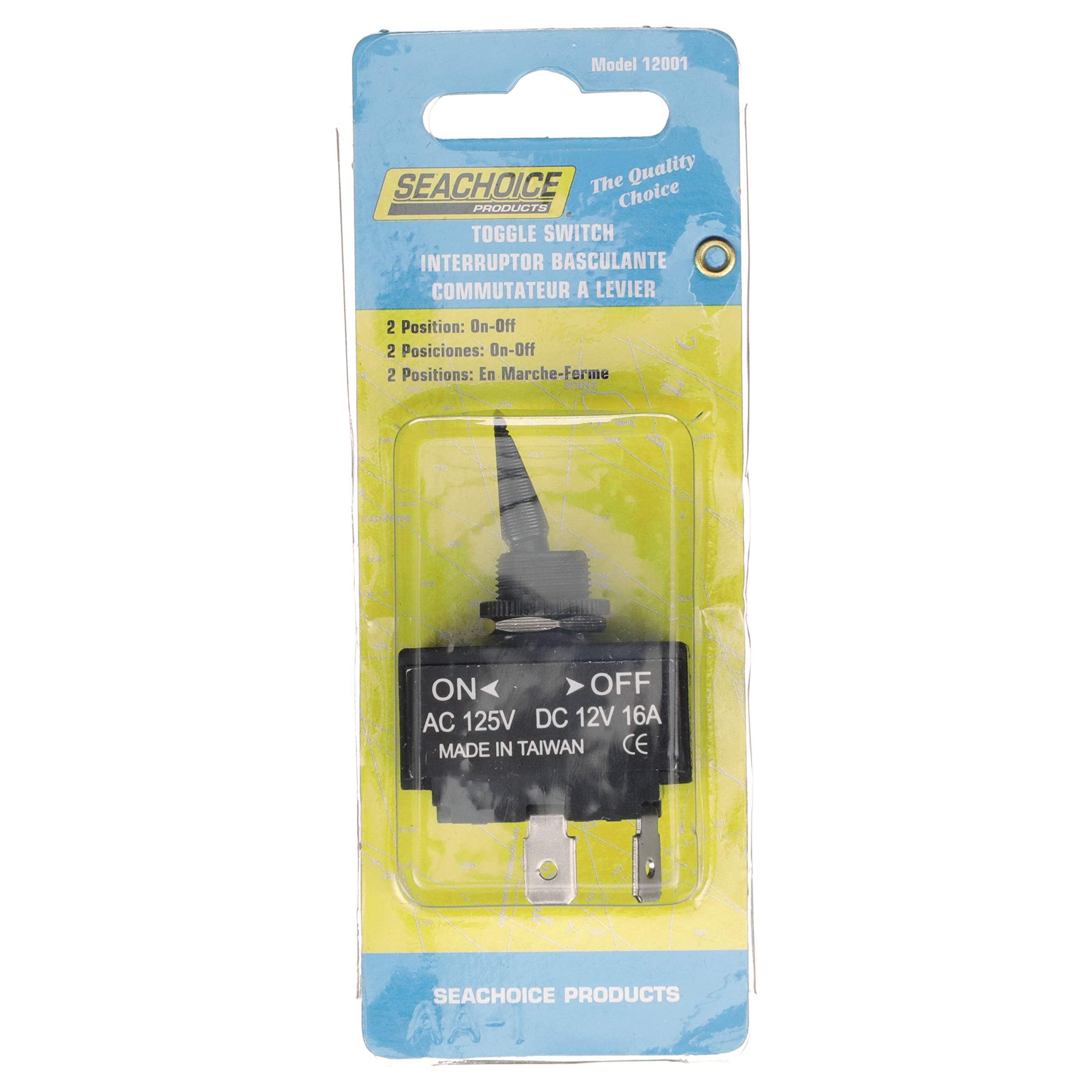 Seachoice Toggle Switch 12 V On/Off