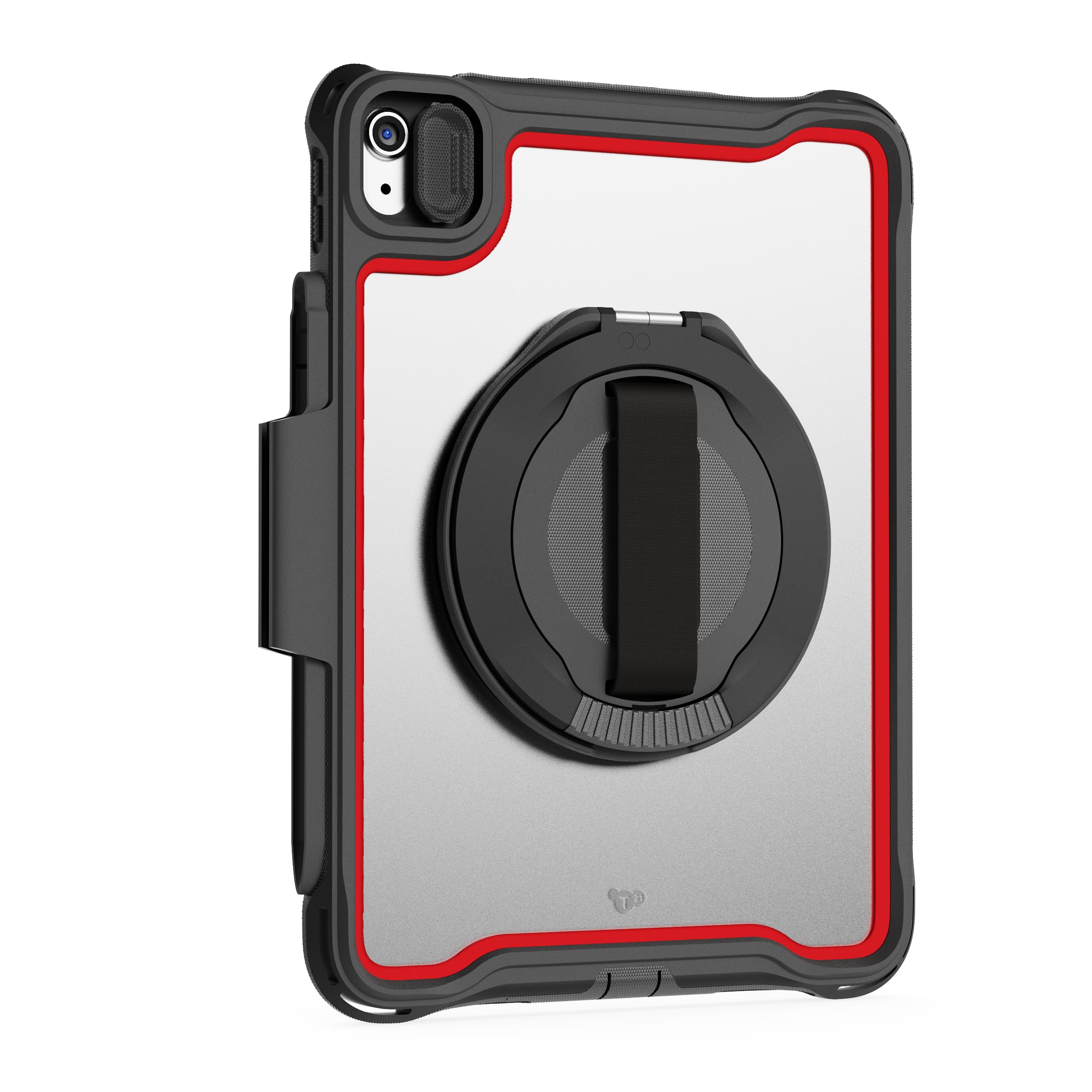 Tech21 EvoMax for iPad 11 (2022-2025) - Rugged Military-Grade Protection - Handstrap - 360 Integrated Kickstand - Black