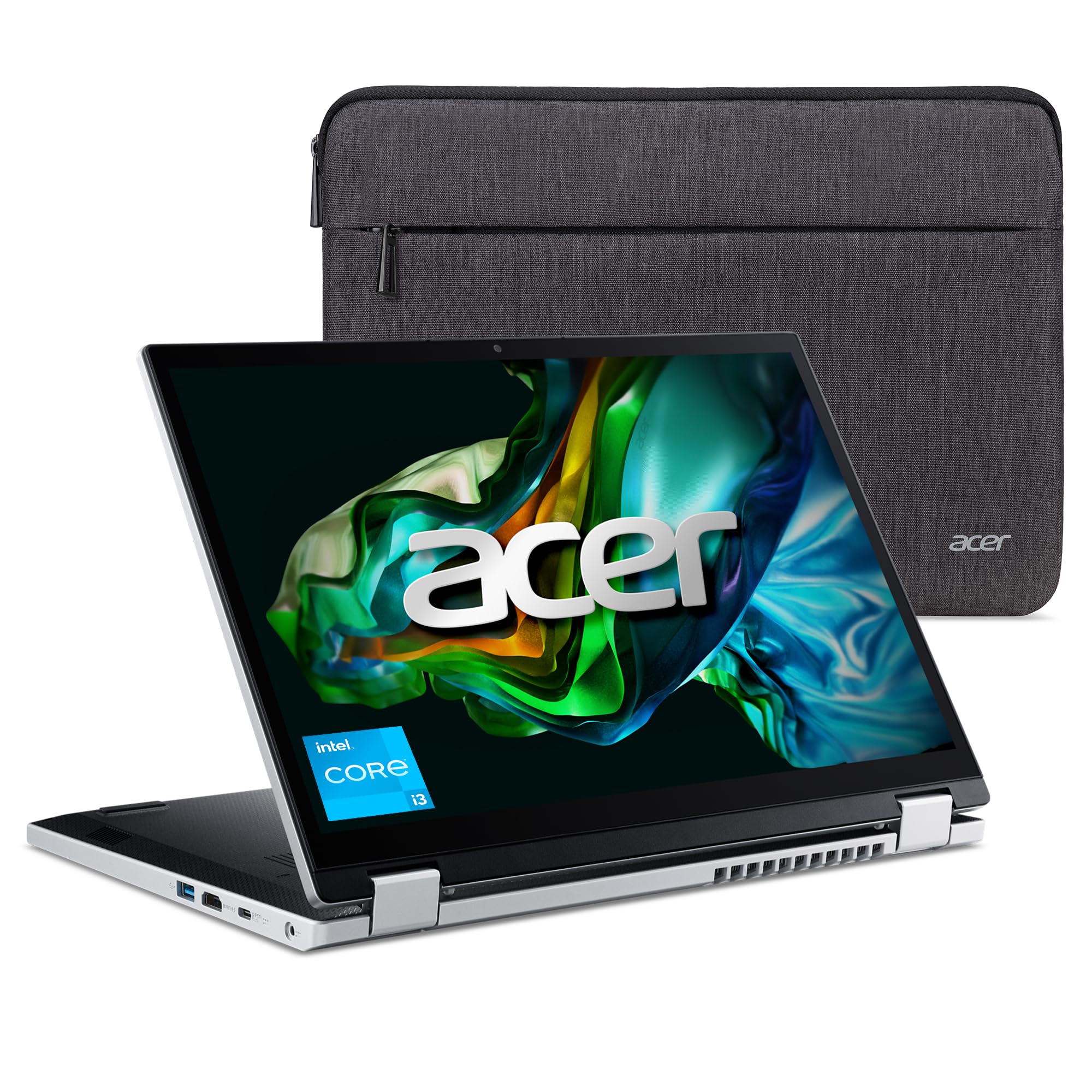 Acer Aspire 3 Spin 14 Convertible Laptop | 14'' 1920 X 1200 Ips Touch Display | Intel Core I3 N305 | Intel Uhd Graphics | 8Gb Lp