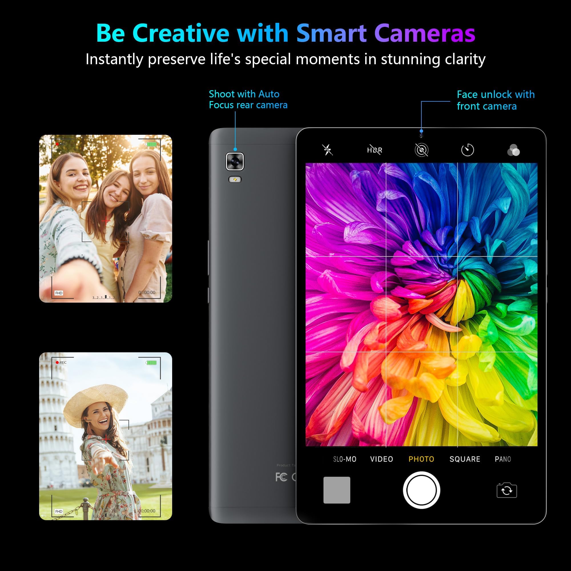 Haovm 10-Inch Android Tablets,1920X1200 Ips Full Hd Display, Mtk Octa-Core Processor, 64Gb Storage, 1Tb Expandable,6000Mah Batte