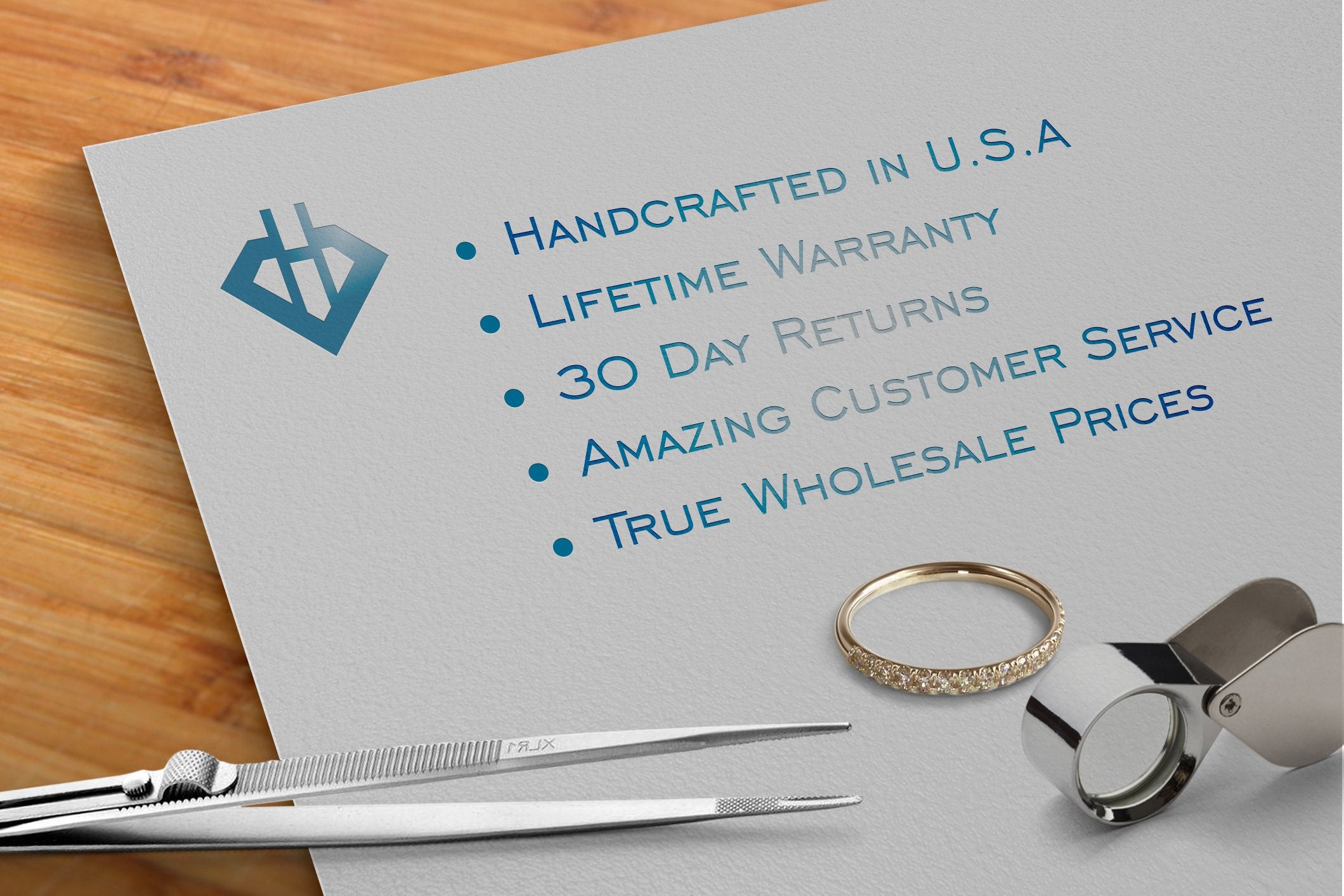 Houston Diamond District 2 Carat Round Solitaire 14K White Gold Igi Certified Diamond Engagement Ring (F G Color I1 I2 Clarity)