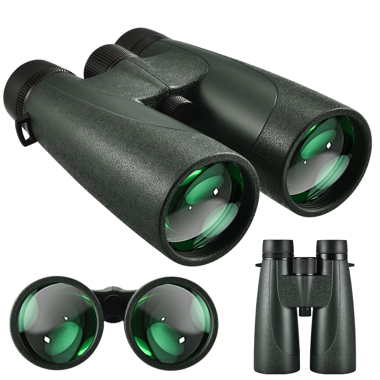 LUXUN High Powered 10x42 Binoculars for Adults Long Range