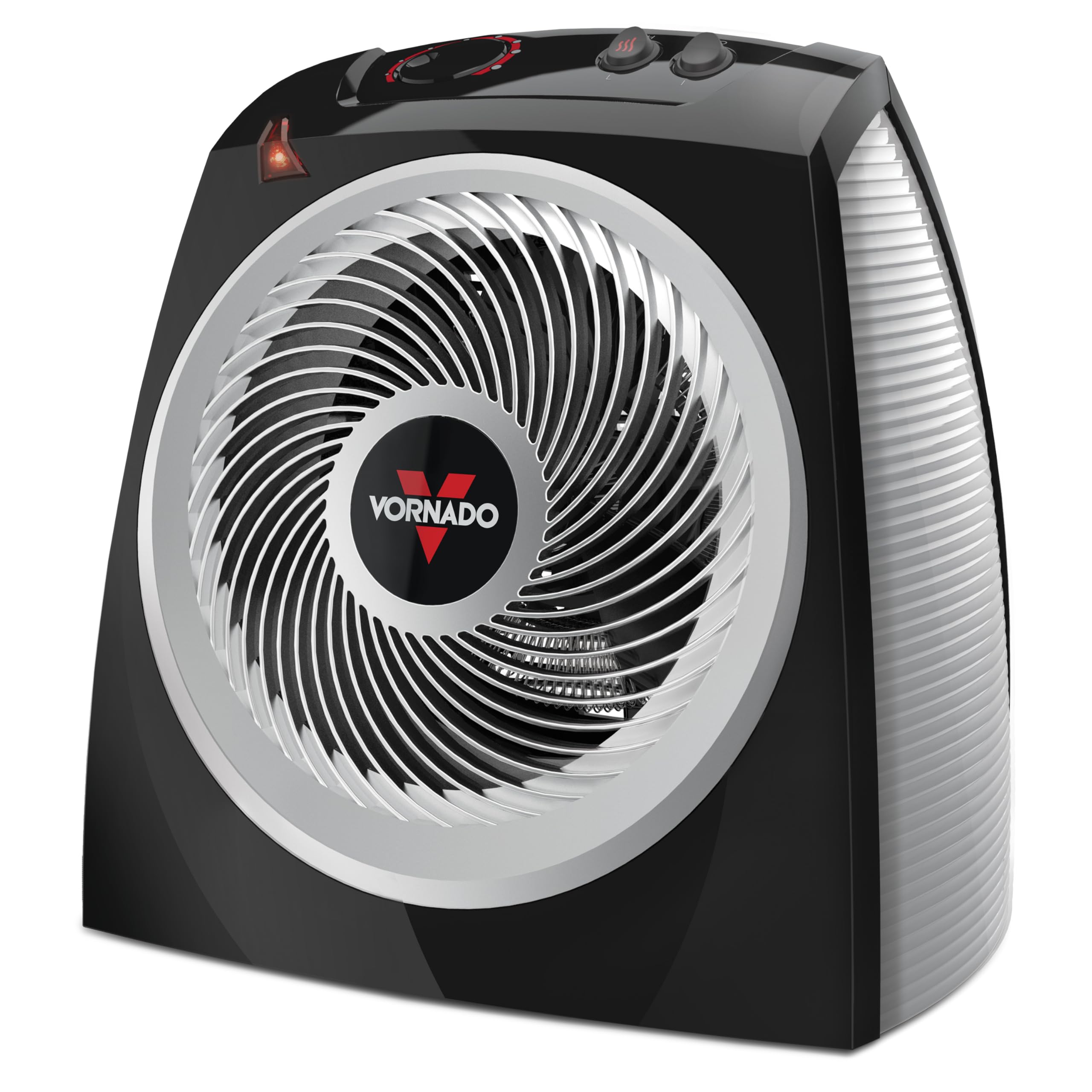 Vornado VH10 (2025) Space Heater for Indoor Use, Adjustable Thermostat, 2 Speeds, Advanced Safety Features, Integrated Carry Han