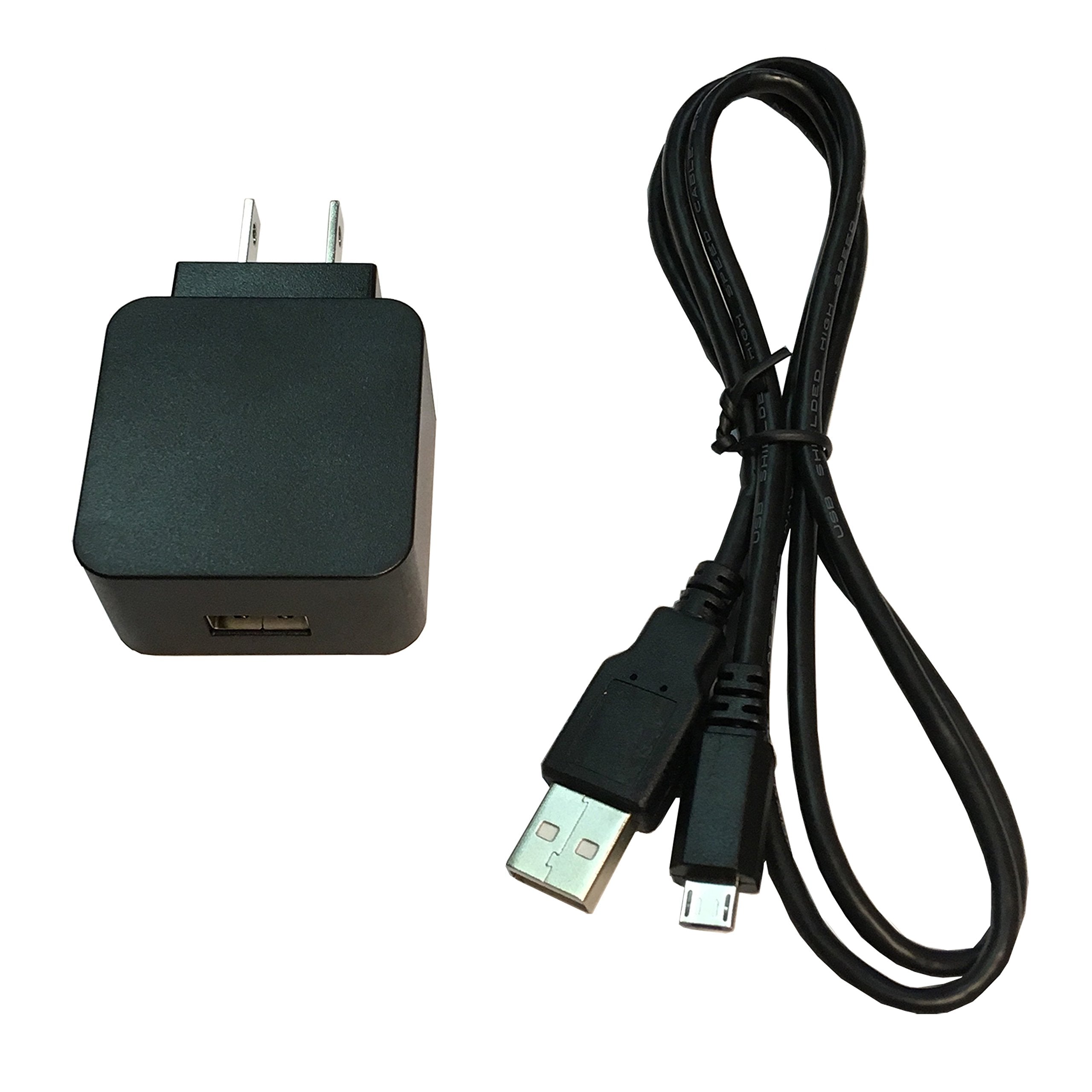 Compatible Works For Sony A6000 Ac Adapter/Wall Charger + Usb Cable/Cord 3 Feet, Fast Charging And Data Transfer For Sony Alpha A6000 Mirrorless Digital Camera (Travel Accessories Bundle Kit)