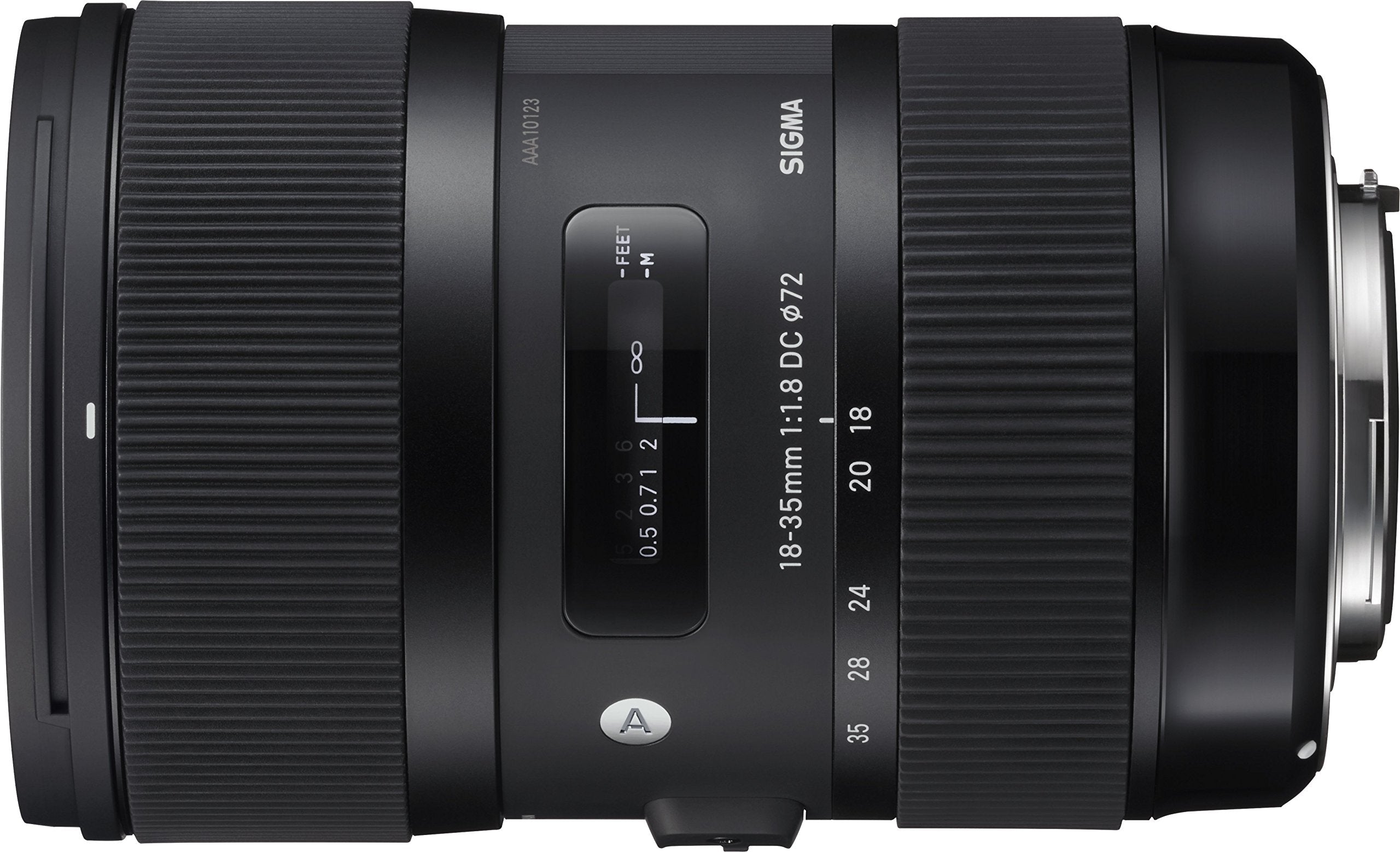 Sigma 18-35Mm F1.8 Art Dc Hsm Lens For Canon, Black (210101)