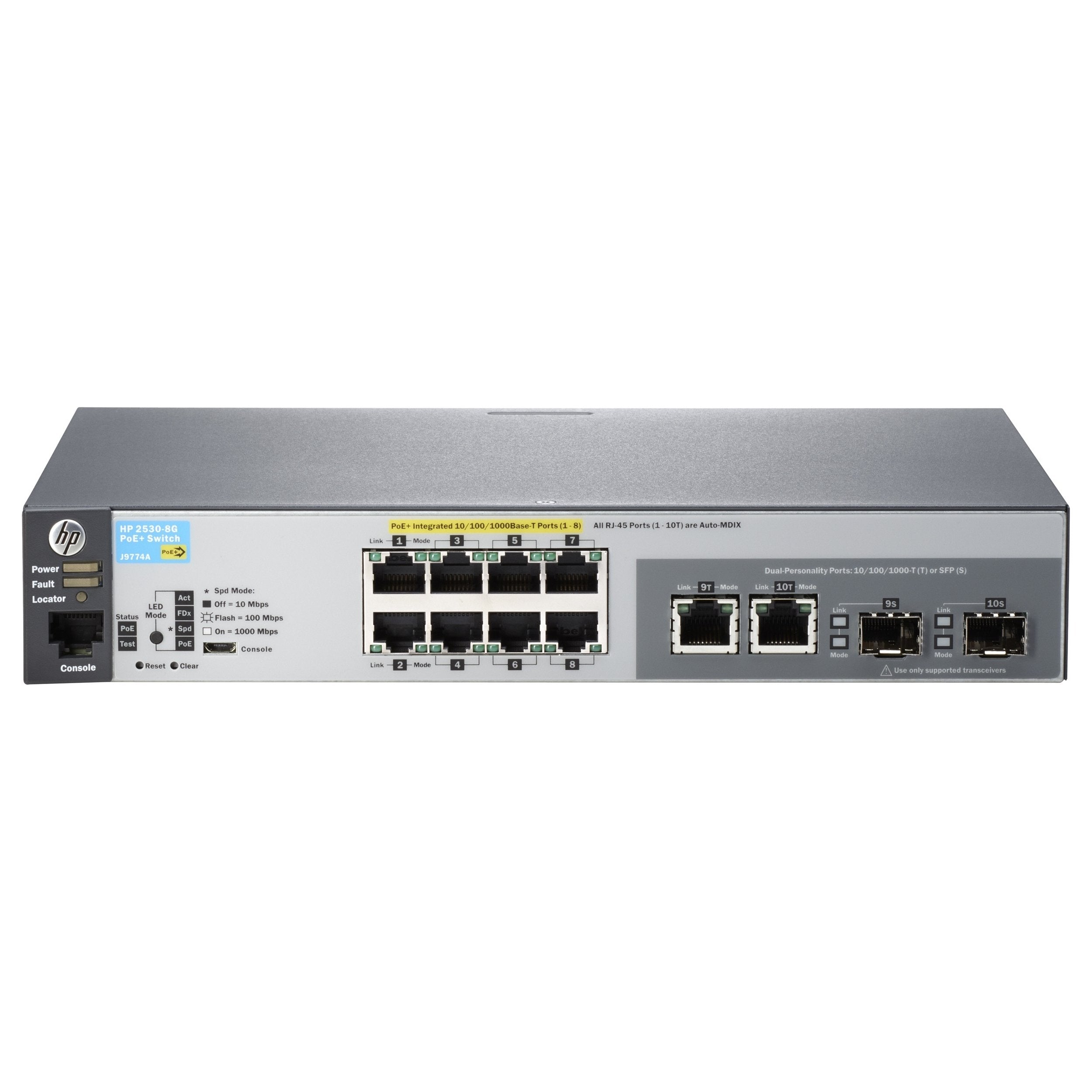 Hp J9774A 2530 8G Poe+ Ethernet Switch