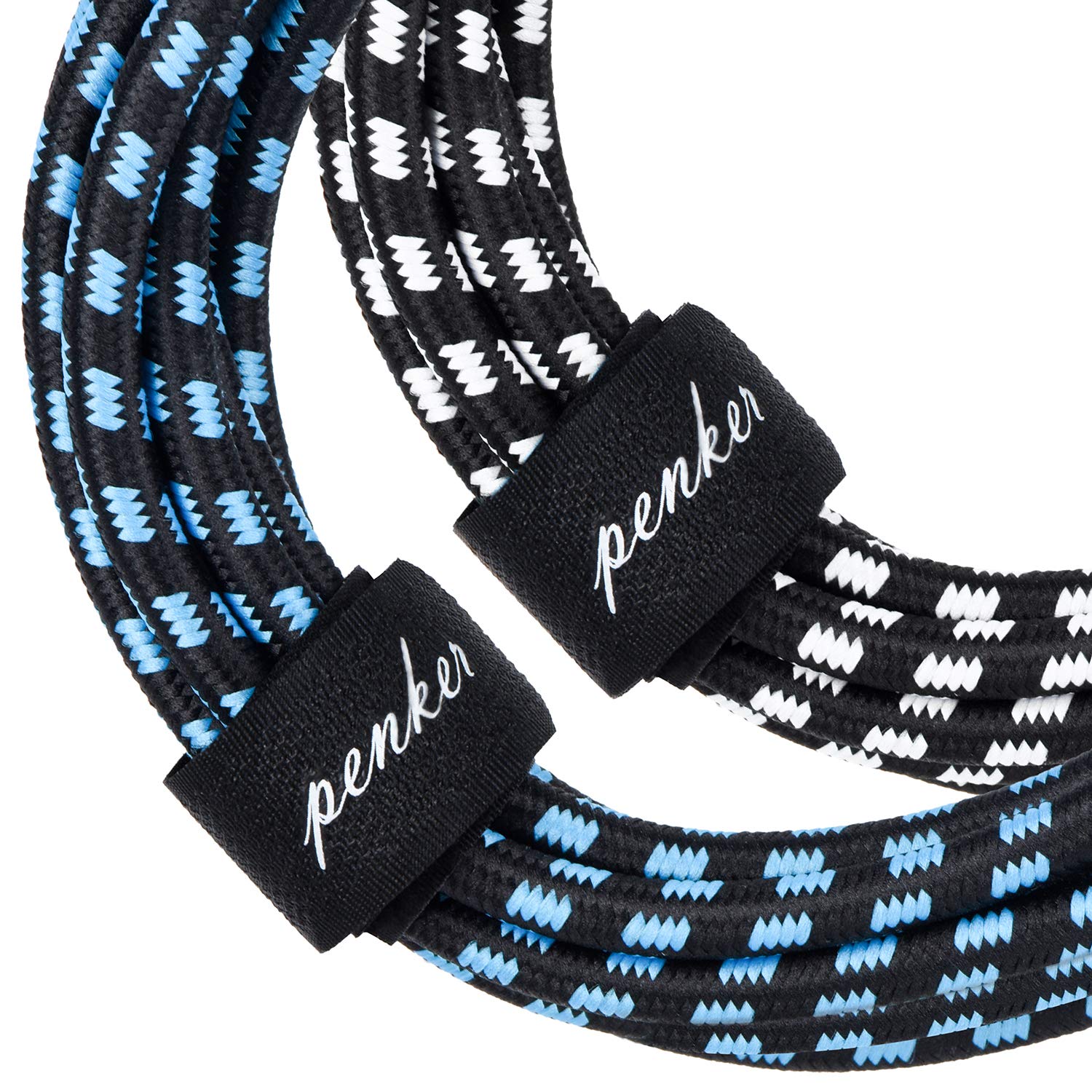 Penker Guitar Instrument Cable 10 Foot,1/4 Inch Right Angle To 1/4 Inch Straight Gold Plated Guitar Cord,Good For Instrument Ele