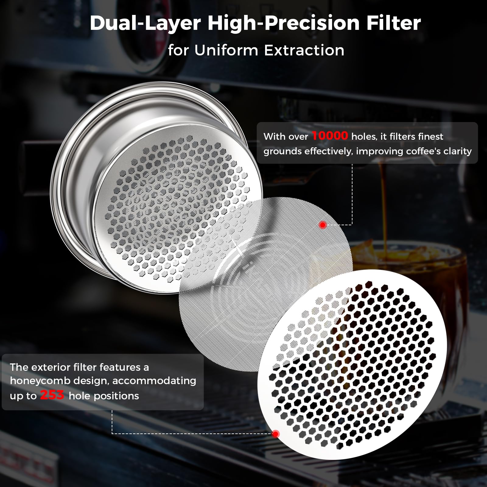 Ikape 58Mm Bottomless Naked Portafilter Black, Compatible With E61, Flair 58, Ecm, Rocket, Sanremo, Synesso, Slayer, Vbm Coffee