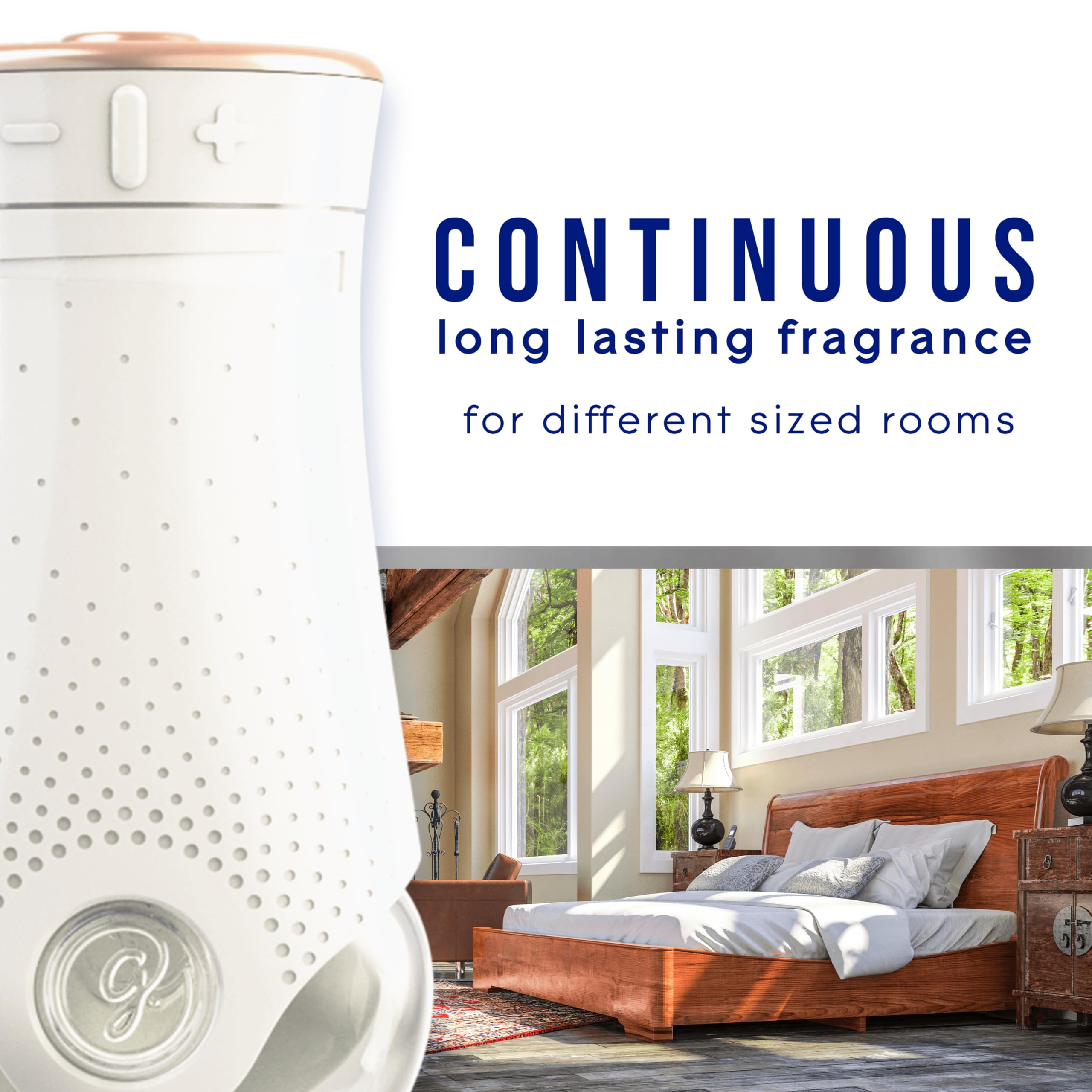 Glade Plugins Refills Air Freshener, Scented And Essential Oils For Home And Bathroom, Juniper & Teak, Fresh Collection 3.35 Fl