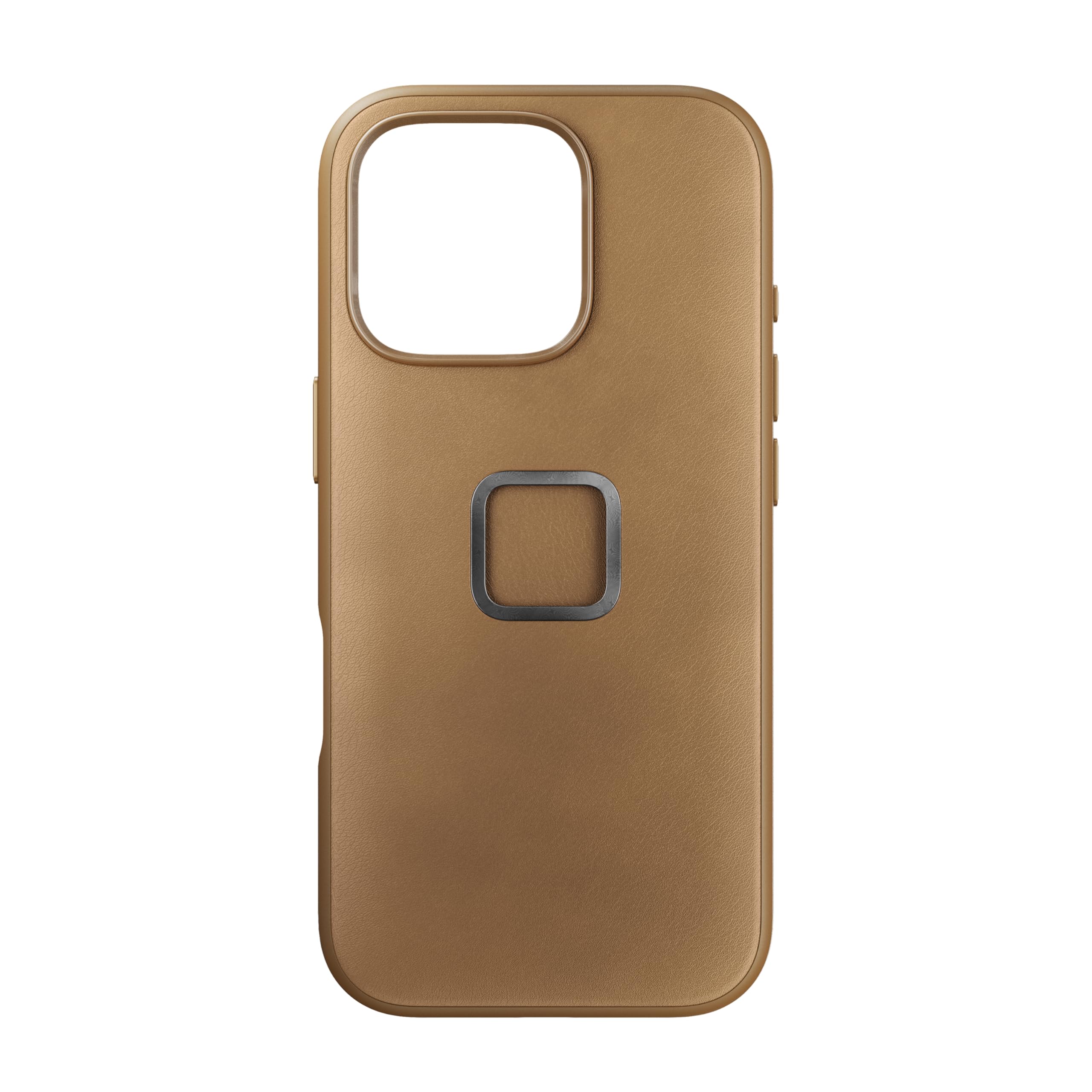 Peak Design Mobile Everyday Phone Case for iPhone 16 Pro, Tan, Slim Profile, Drop Protection, Weatherproof Fabric Shell, SlimLin