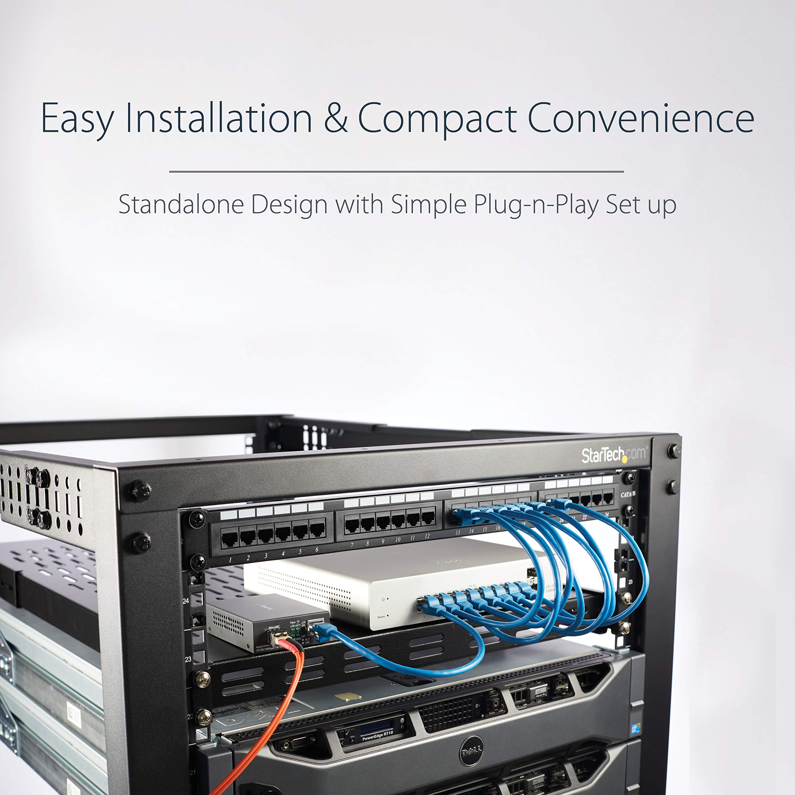 Startech.Com Multimode (Mm) Lc Fiber Media Converter For 10/100/1000 Network   550M   Gigabit Ethernet   850Nm   With Sfp Transc