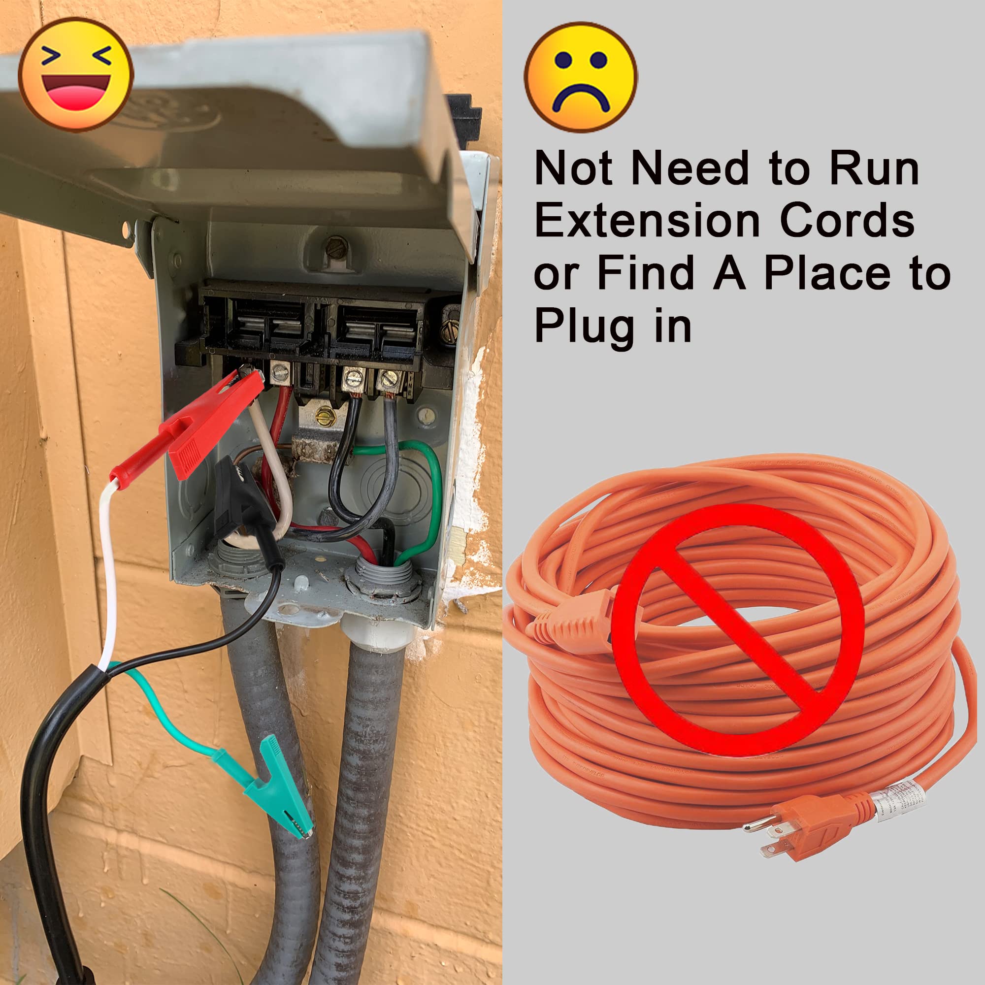 Hvac Adaptor Cord:Heavy Adaptor Cord Compatible With Yellow Jacket 69522 Hvac Tools Clearance And Equipment Circuit Breaker Find