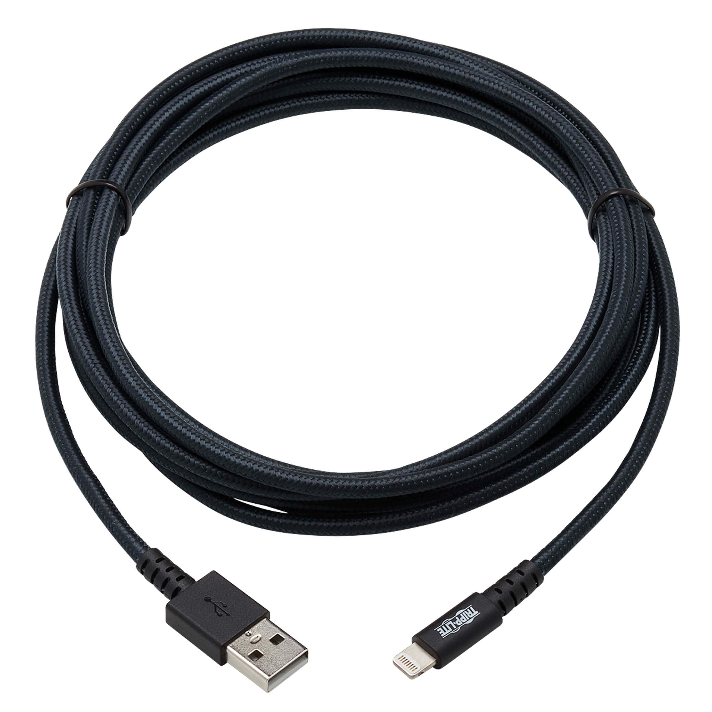 Tripp Lite Heavy Duty Lightning To Usb Sync/Charge Ipad Iphone Apple 10Ft
