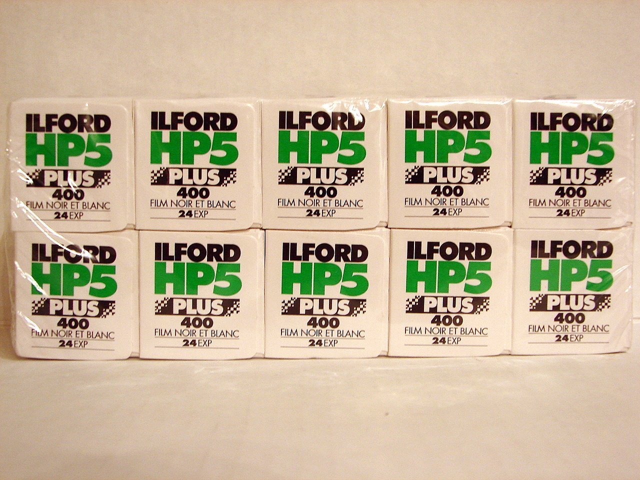 Ilford Hp5 Plus 400, 35Mm Black And White Print Film, 24 Exp, 10 Pack