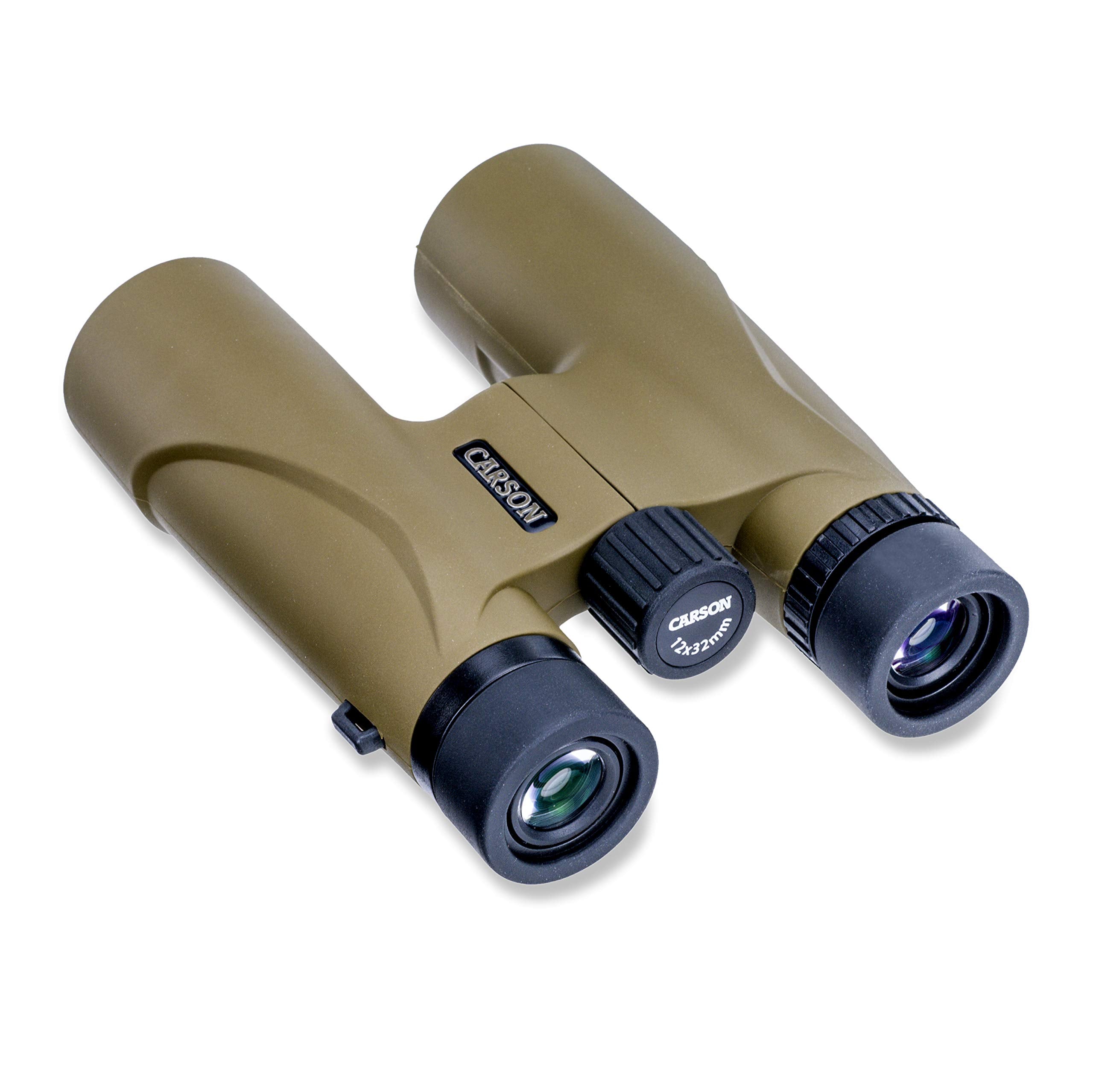 Carson Stinger 12X32Mm Compact And Lightweight Binoculars (Hw 232), Olive Green
