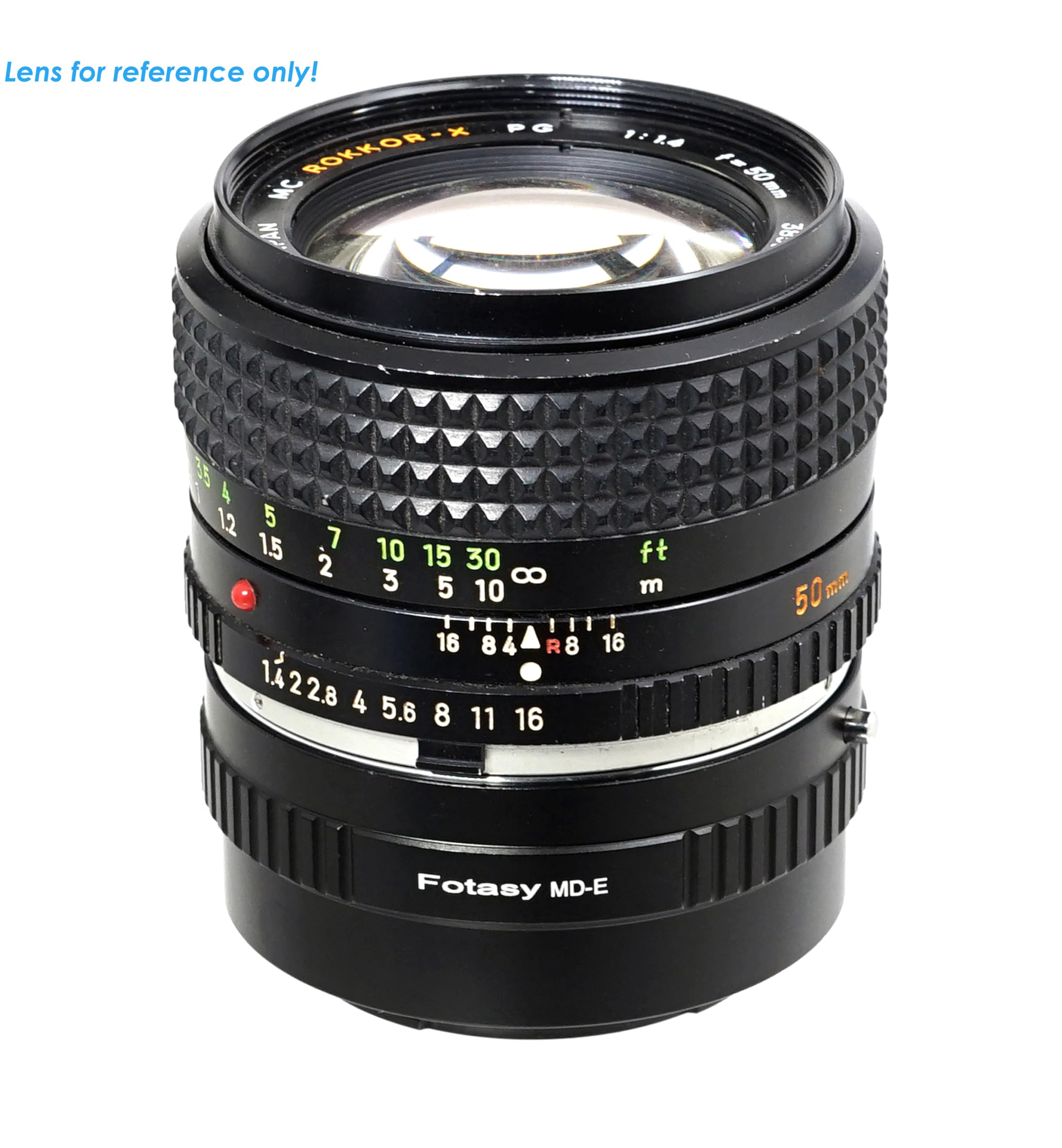 Fotasy Minolta Md Mc Rokkor Lens To E Mount Adapter, Md E Mount, Md To E, Compatible With Sony A7 A7R A7S Ii Iii Iv A9 A7C Alpha