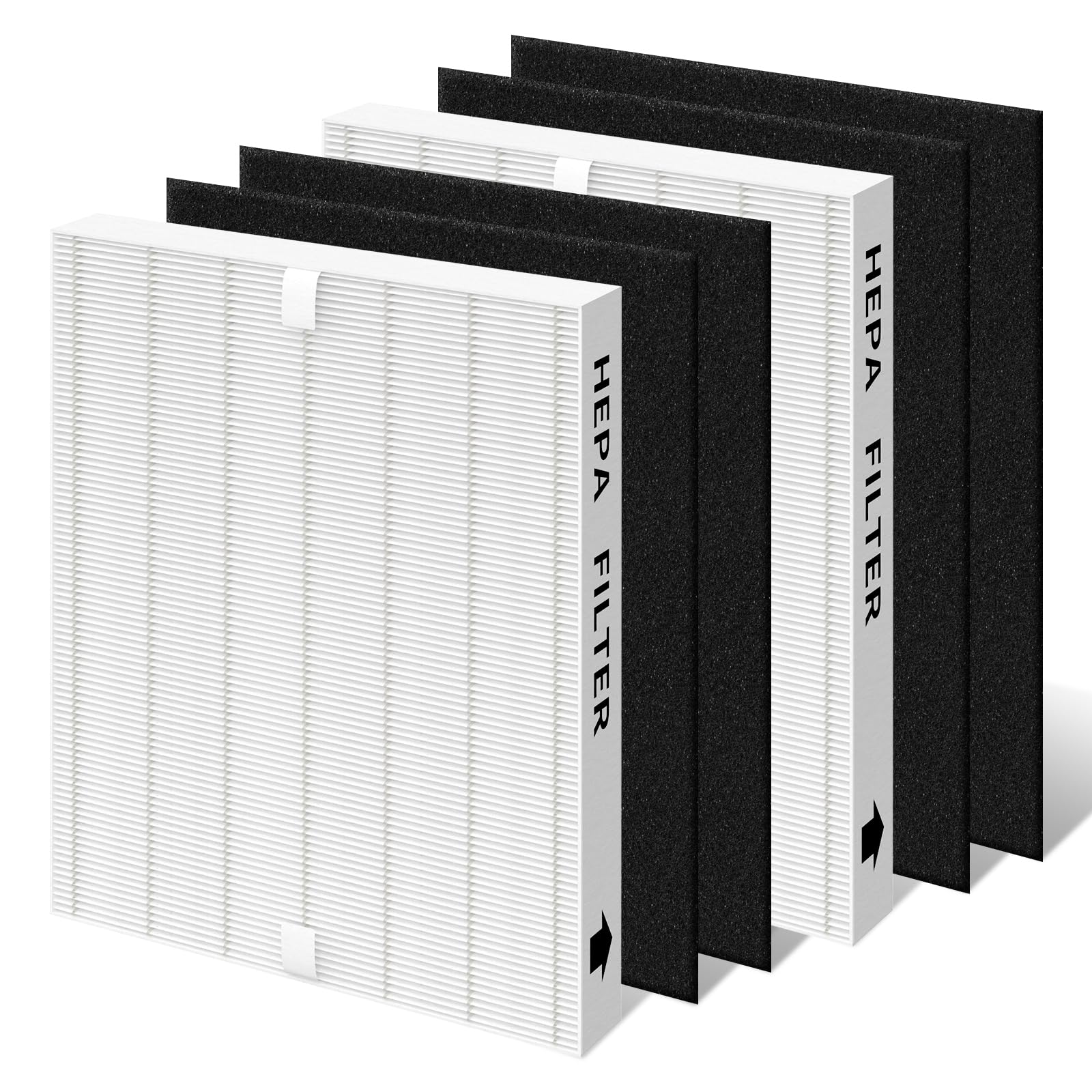 Ap 1512Hh Air Filter Replacement Set Compatible With Coway Airmega Ap 1512Hh And Airmega 200M Air Purifi Er, 2 True Hepa Filter