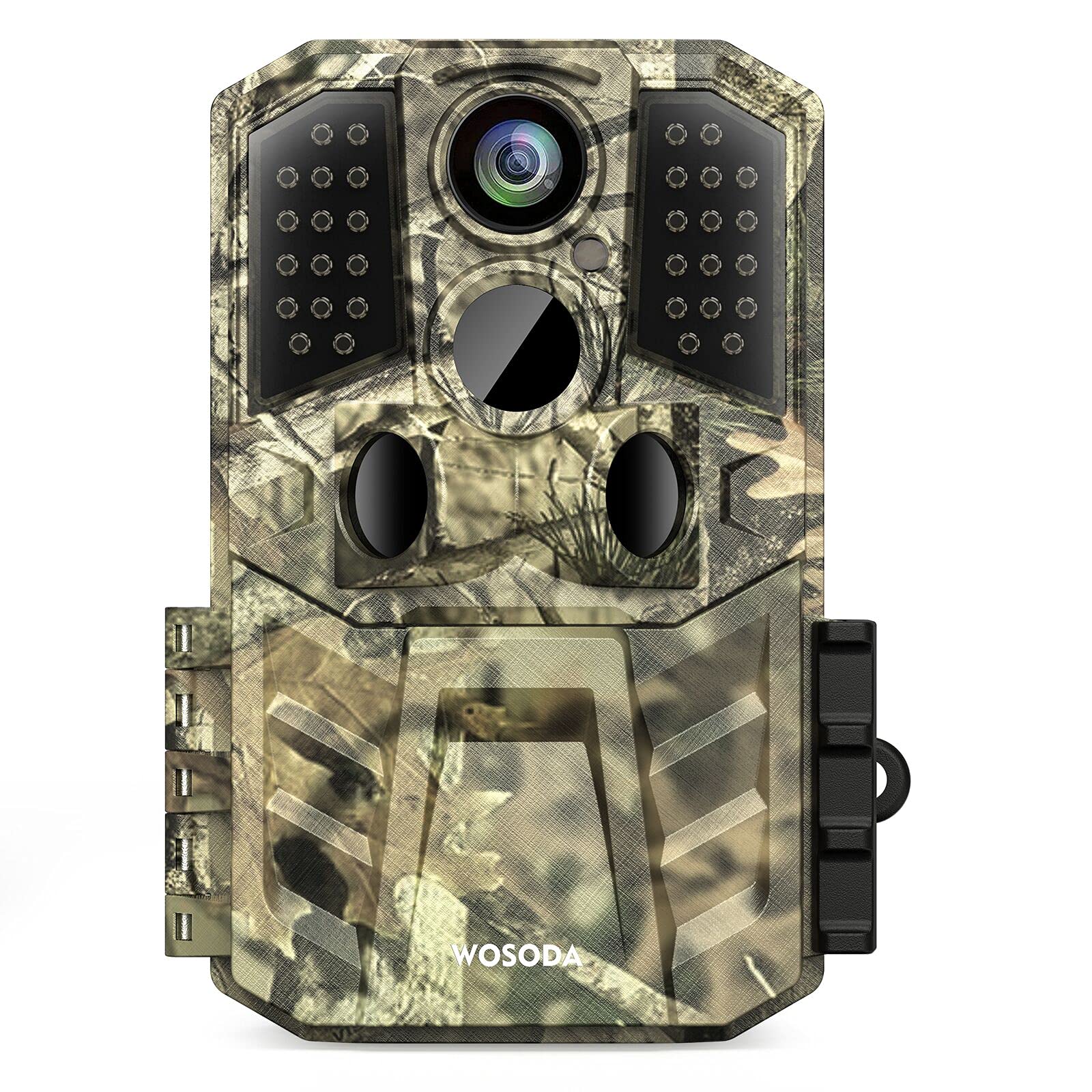 Wosoda 36Mp 1920P Trail Camera, Game Camera With Night Vision Motion Activated 0.2S Trigger Time 120 Wide Sensor Hunting Deer Ca