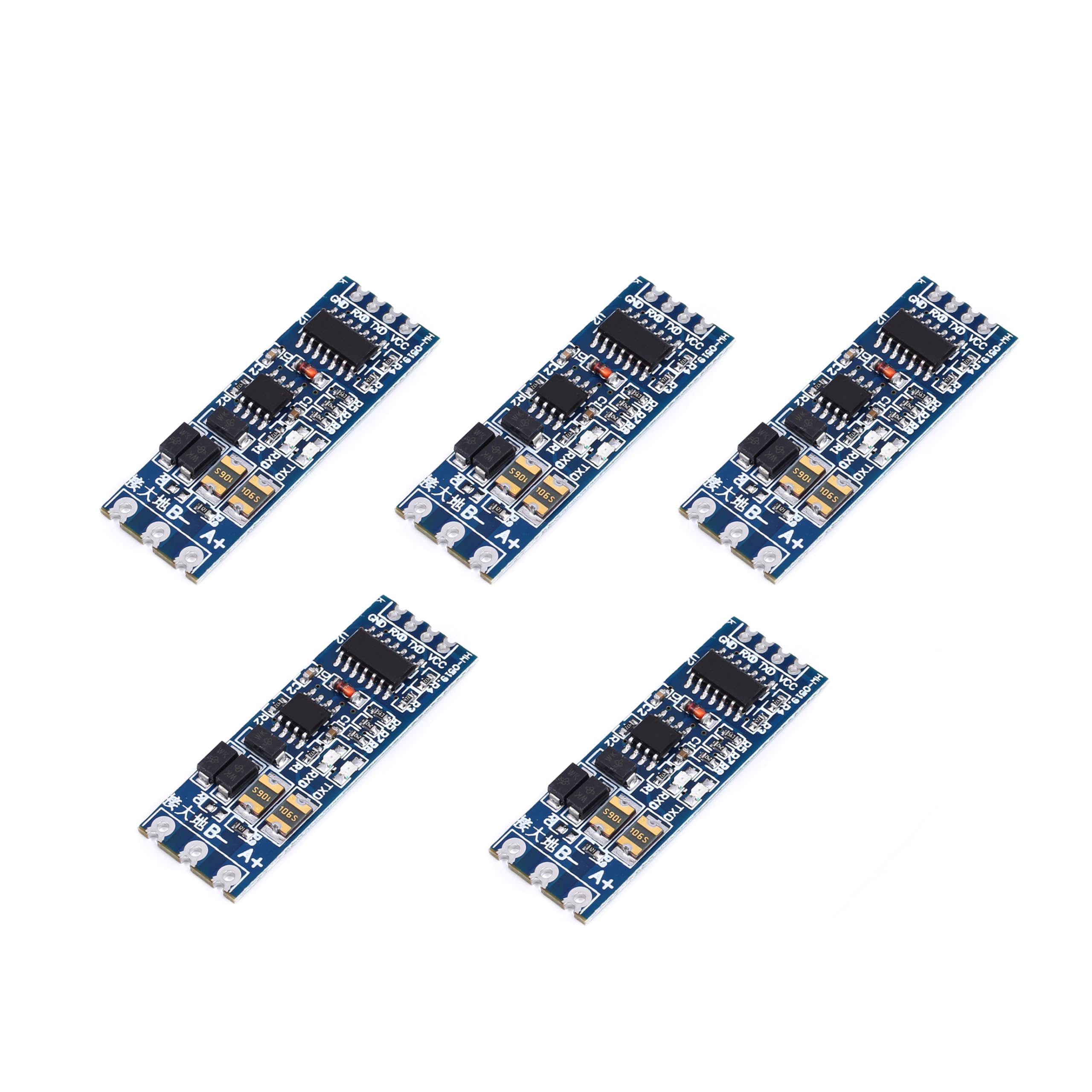 Teyleten Robot TTL to RS485 Module 485 to Serial UART Level Mutual Conversion Hardware Automatic Flow Control Module TTL Turn to