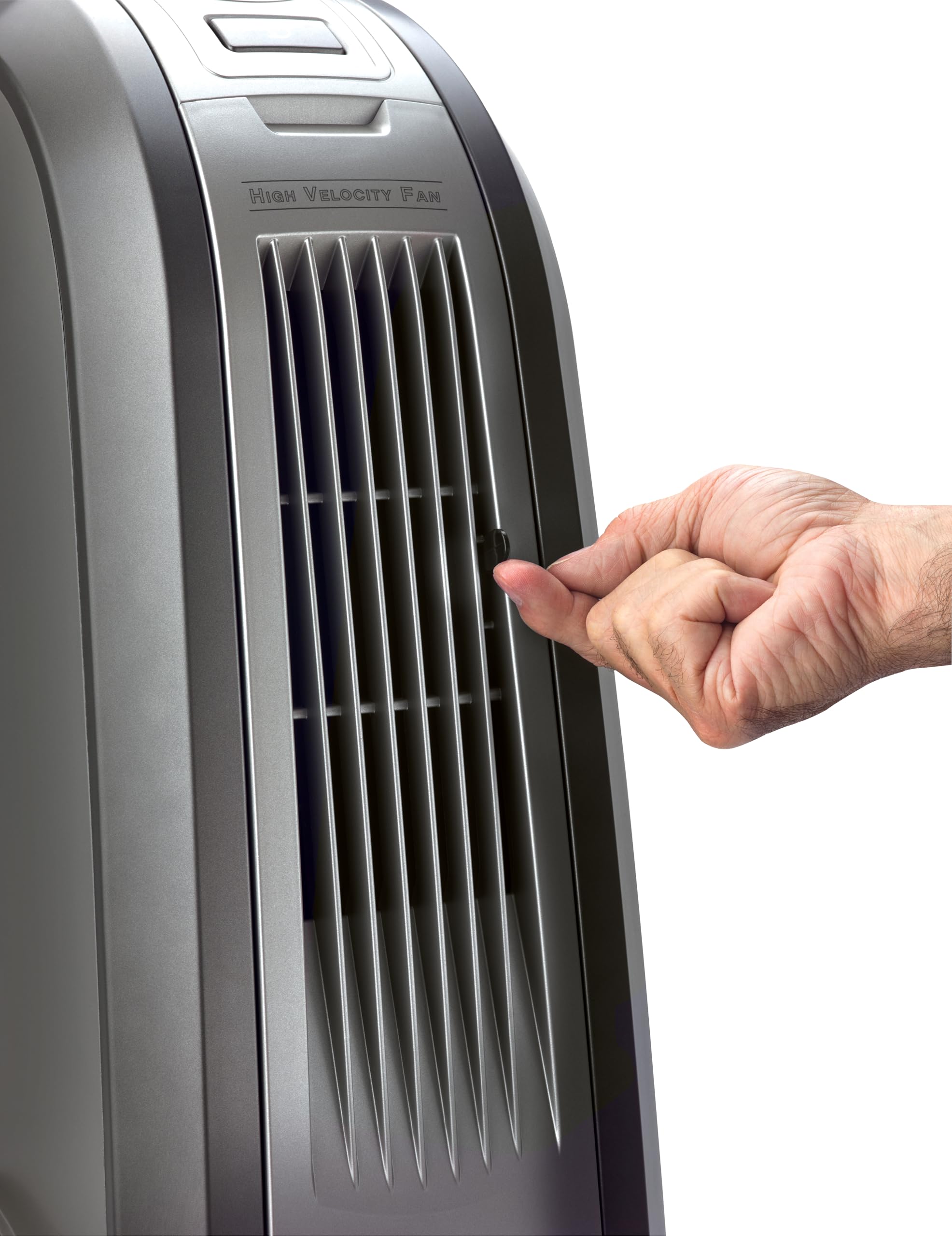 Lasko Oscillating High Velocity Fan, 3 Speeds, Handle, For Bedroom, Living Room And Home, 30, Gray, 4924