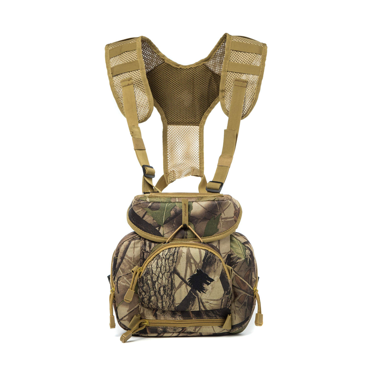 Fieldcraft Binocular Harness Chest Pack Field Pack Case For Men And Women For Binos Cameras Optics Rangefinder Gear