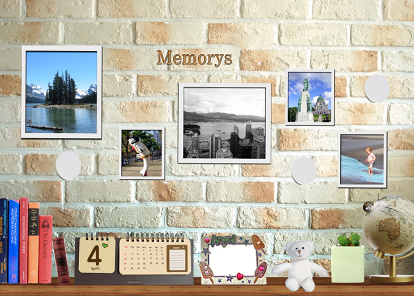 Oyeaa 4 Mounting Tabs 2.36 Inches Double Sided Clear Acrylic Adhesive Disk Round Tough Sticky Tape Perfect For Decorations, Dash