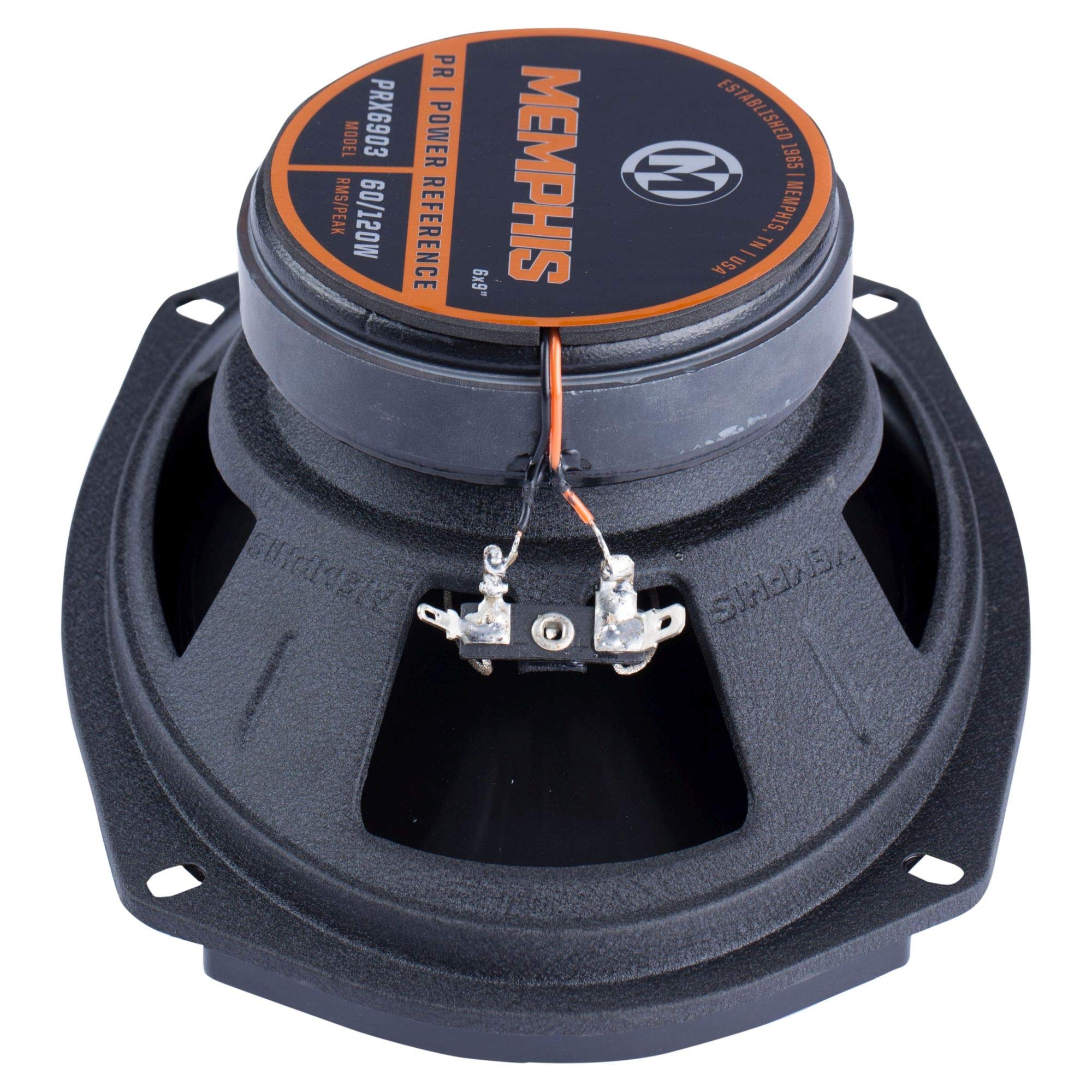 Memphis Audio Prx6903 Power Reference Series 6X9 3 Way Coaxial Speakers With Swivel Tweeters   Pair