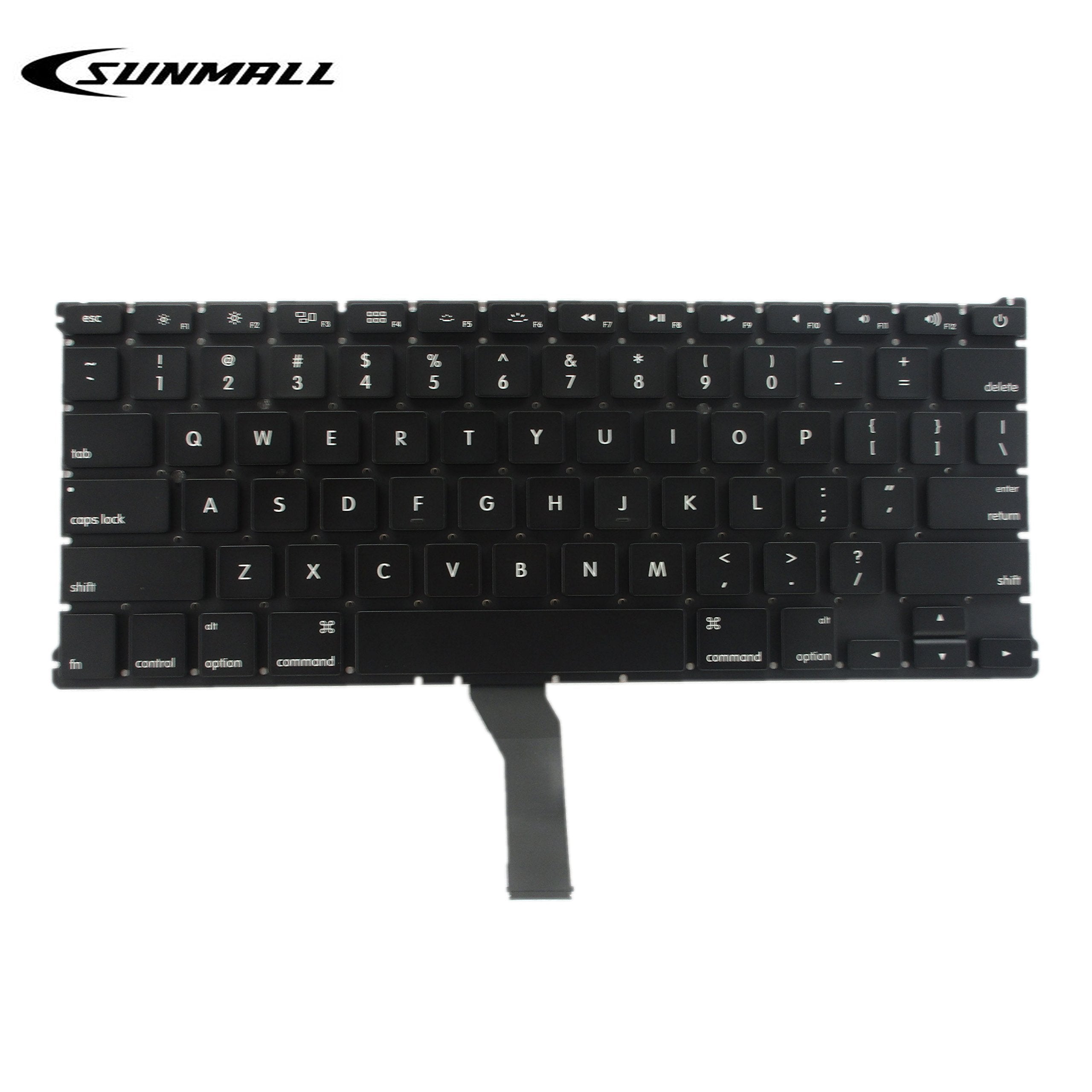 Sunmall A1466 Keyboard Keyboard Replacement Compatible With Apple Macbook Air 13'' A1369 (2011) A1466 (2012 2015) Mjve2Ll/A Md76