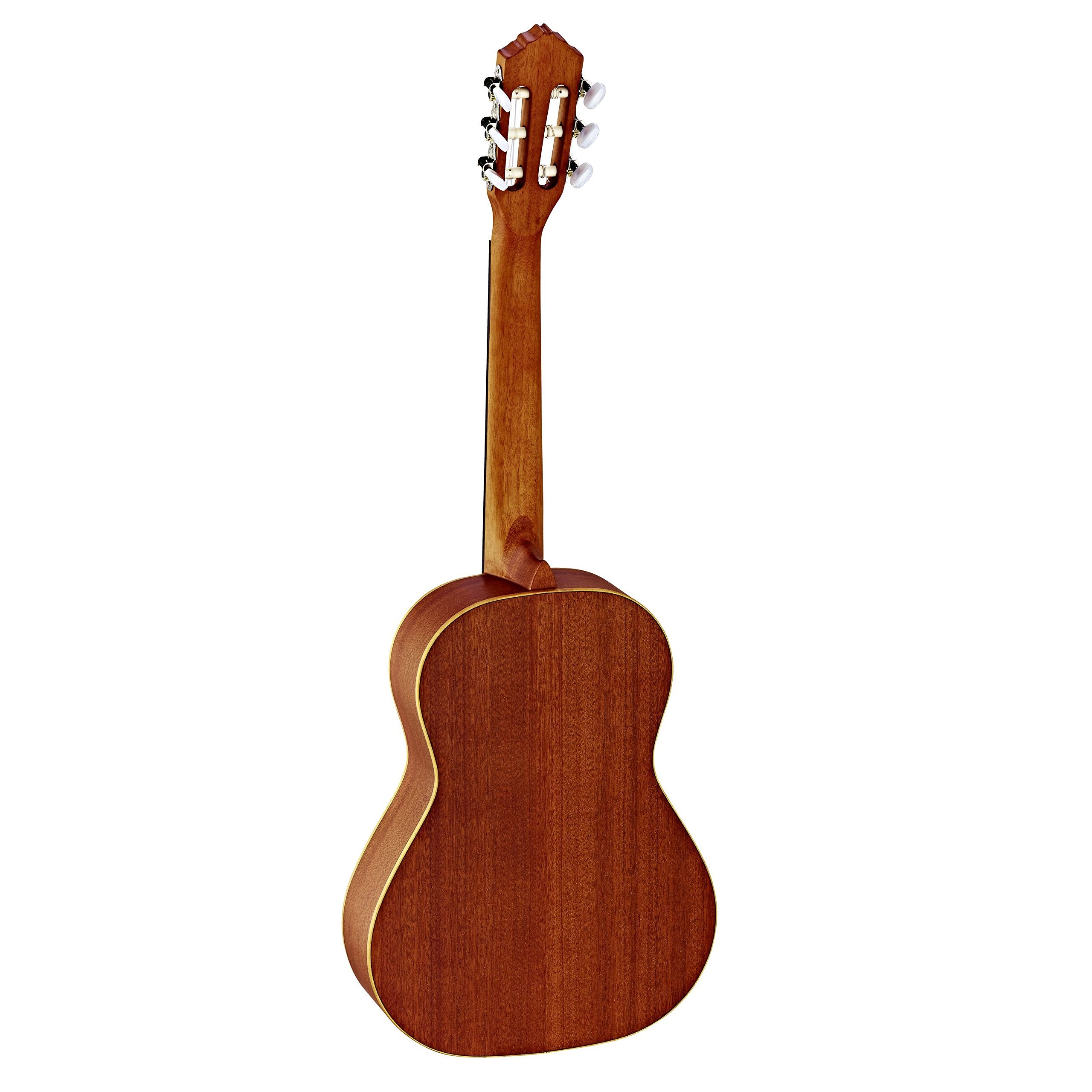 Ortega Guitars 6 String Family Series 1/2 Size Nylon Classical Guitar W/Bag, Right, Cedar Top-Natural-Satin, (R122-1/2)