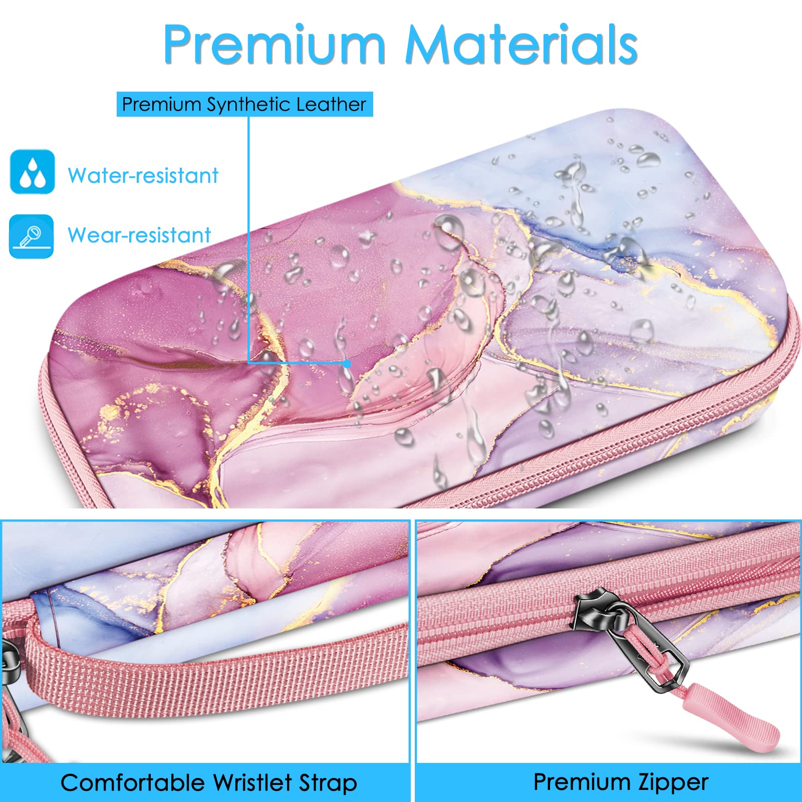 Graphing Calculator Carrying Case For Ti-84 Plus Ce, Fintie Hard Eva Shockproof Protective Box For Ti-84 Plus/Ti-83 Plus Ce/Casi