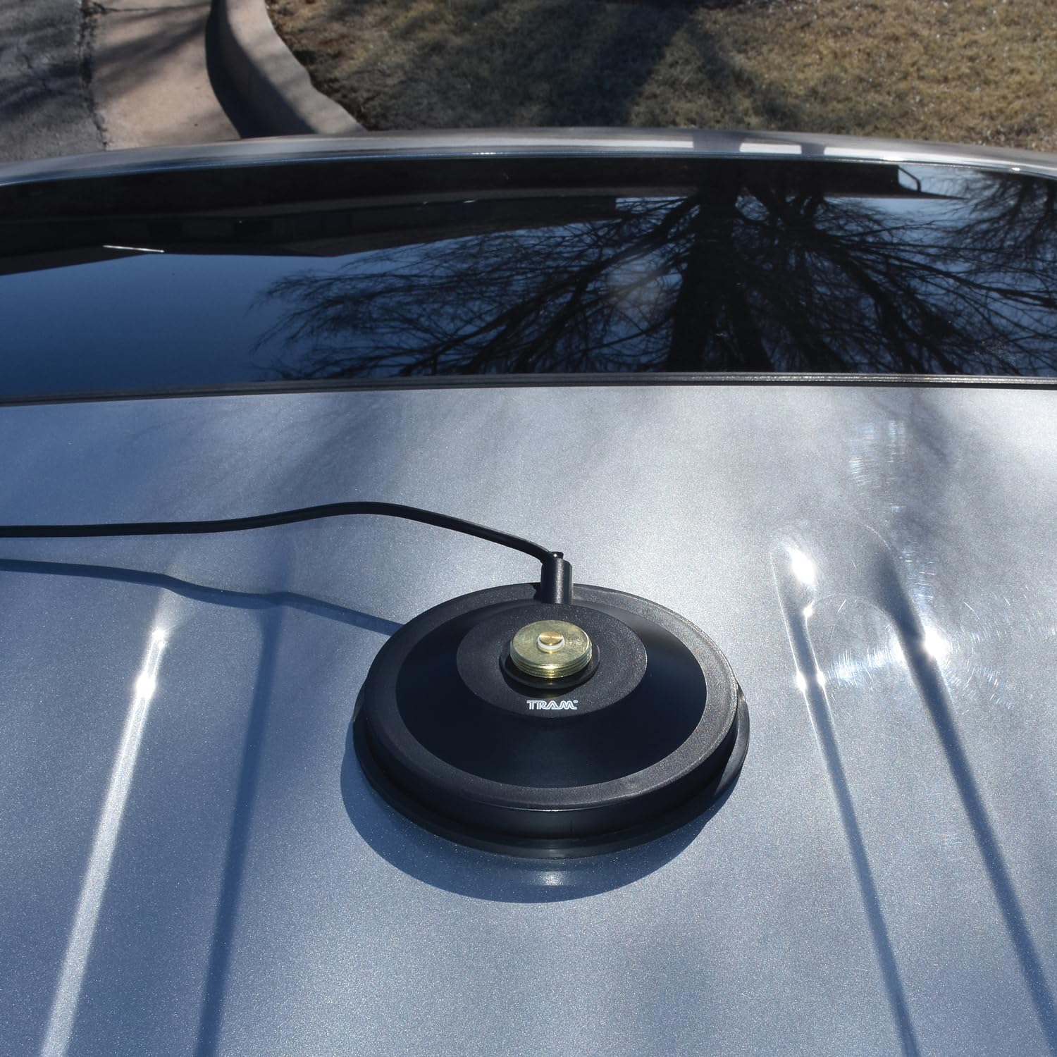 Tram 1267R-Sma 5-1/2-In. Black Abs Nmo Magnet Mount With Rg58 Coaxial Cable And Sma Connector