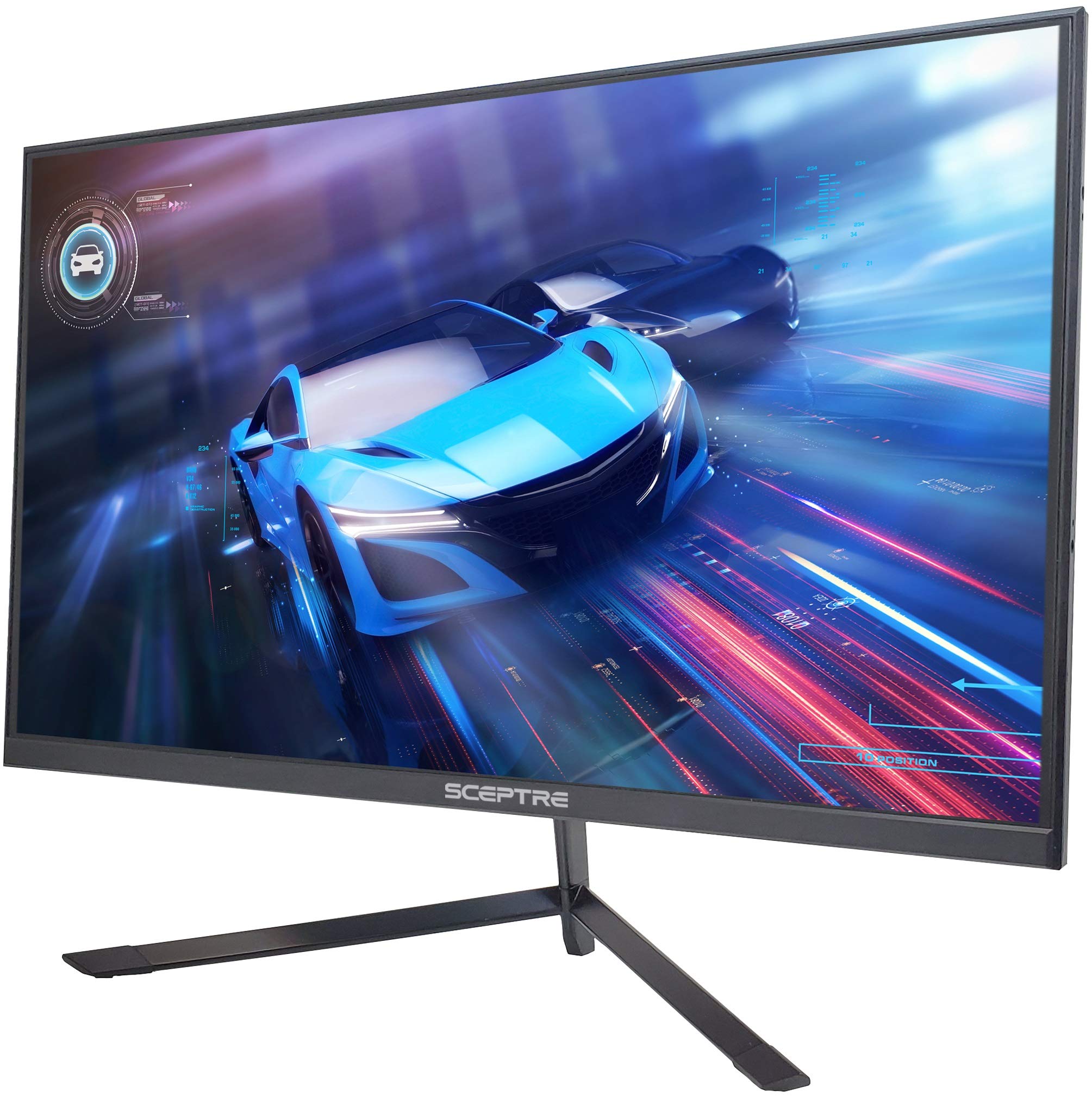 Sceptre Ips 24'' Led Gaming Monitor 1Ms Hdmi Displayport Up To 165Hz Amd Freesync Premium Build In Speakers, Edgeless Machine Bl