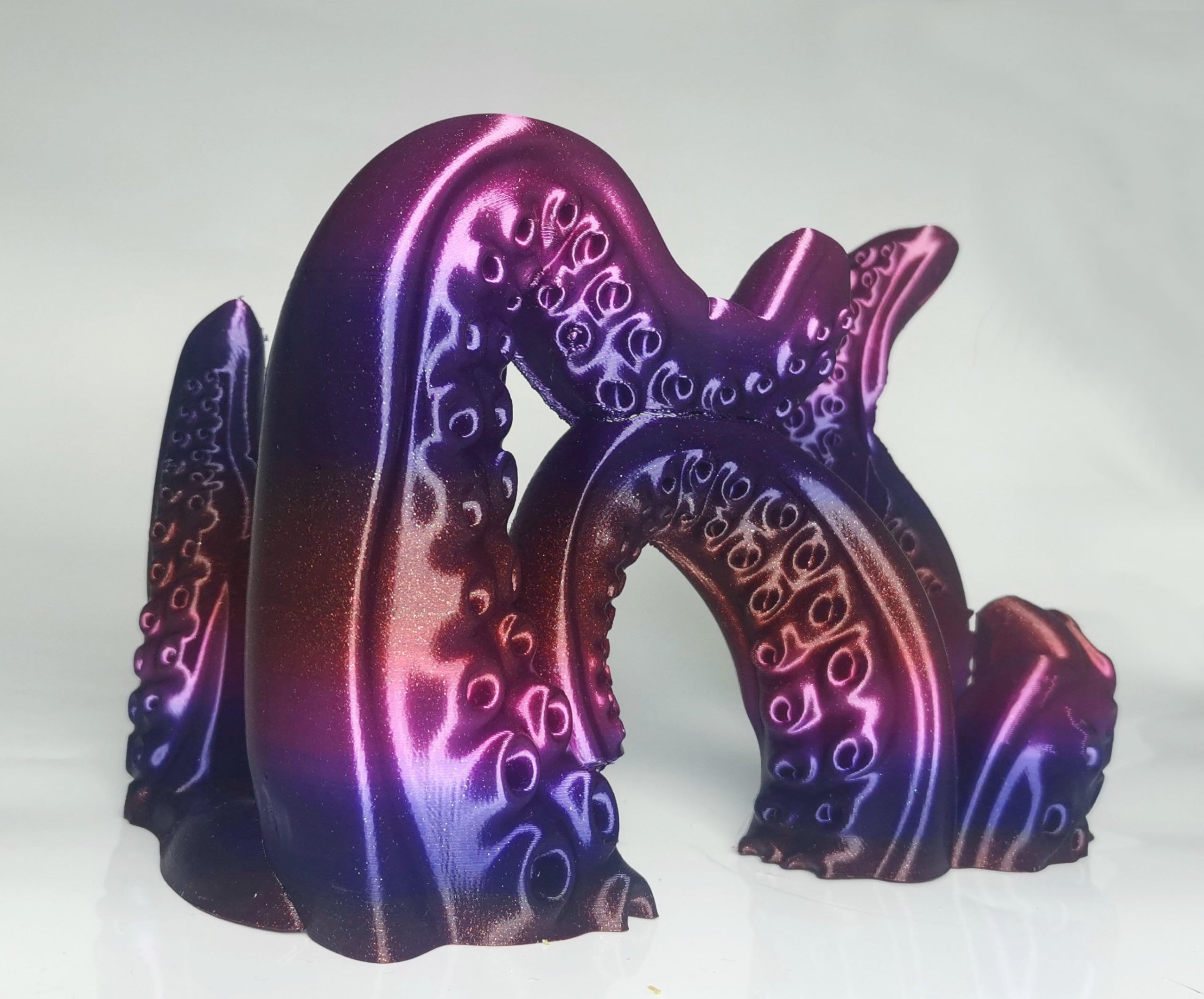 Stronghero3D Pla 3D Printer Filament 1.75Mm, Galaxy Red,Silk Blue, Silk Purple,Net Weight 1Kg