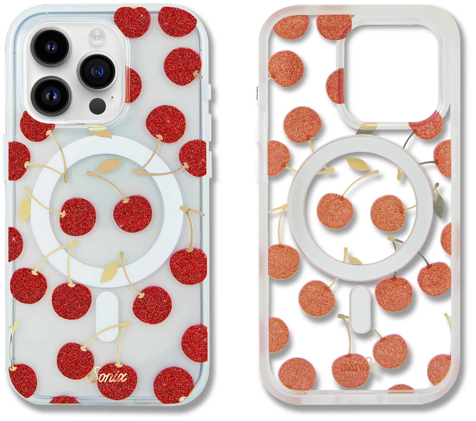 Sonix Case For Iphone 15 Pro Max | Compatible With Magsafe | 10Ft Drop Tested | Cherry On Top