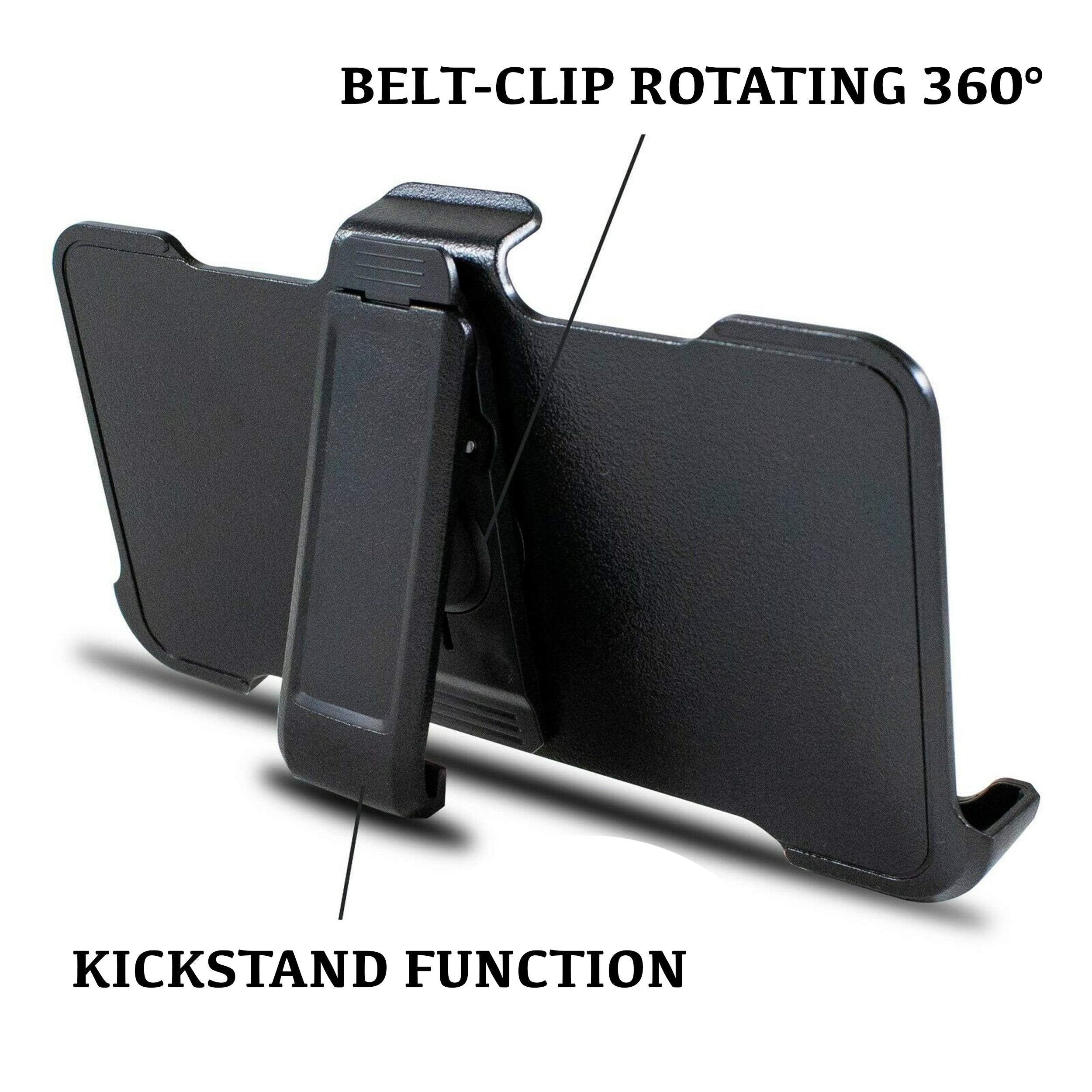 [2 Pack] Iphone 13 Pro Max (6.7) Only    Replacement Belt-Clip Holster Compatible With Otterbox Defender Series Case