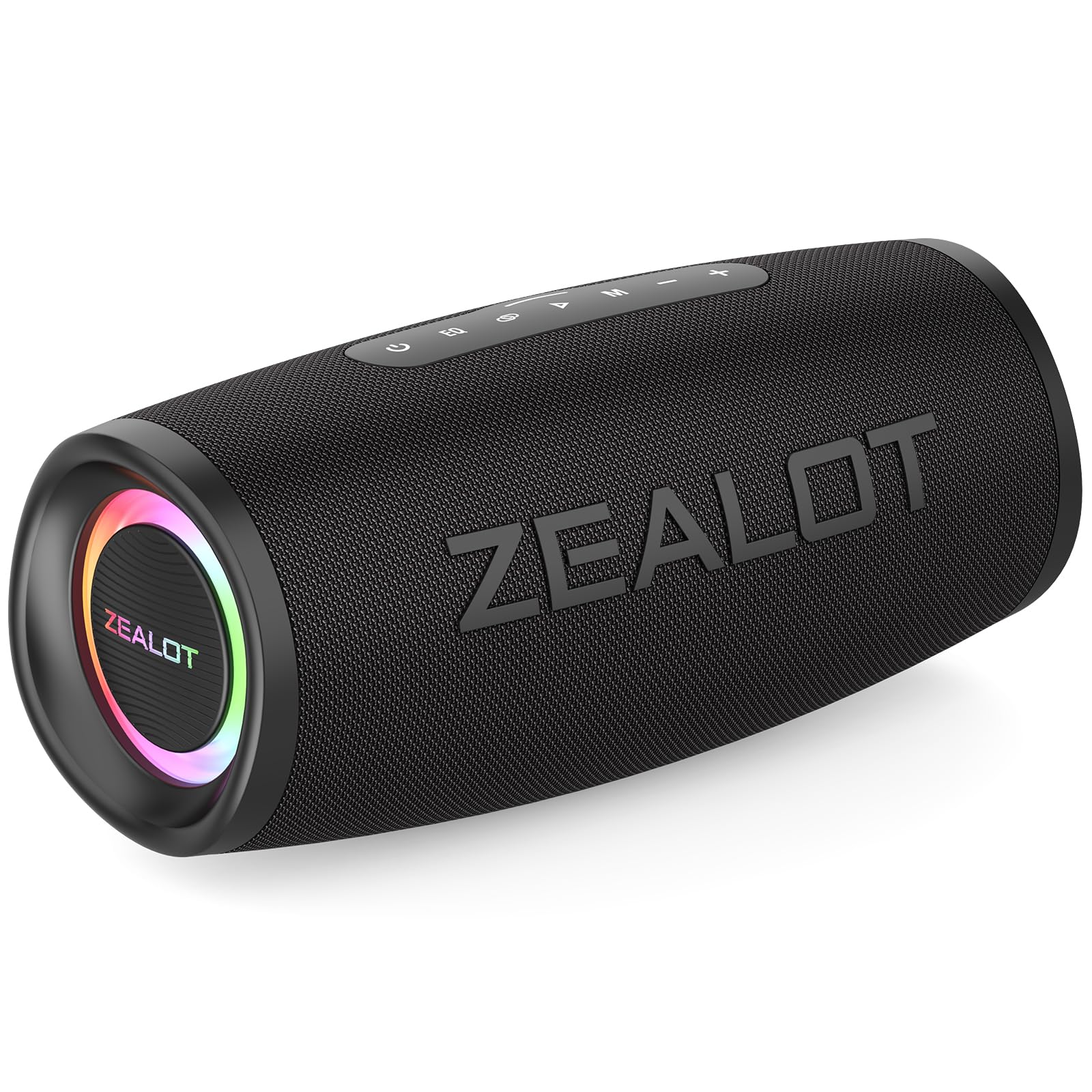 Bluetooth Speaker,Zealot Bluetooth Speaker,Portable Speaker With Bassup Technology,Ip67 Waterproof Speaker,Speakers Bluetooth Wireless,20H Playtime,Stereo,Eq,Outddor Speaker For Beach,Camping,Gifts