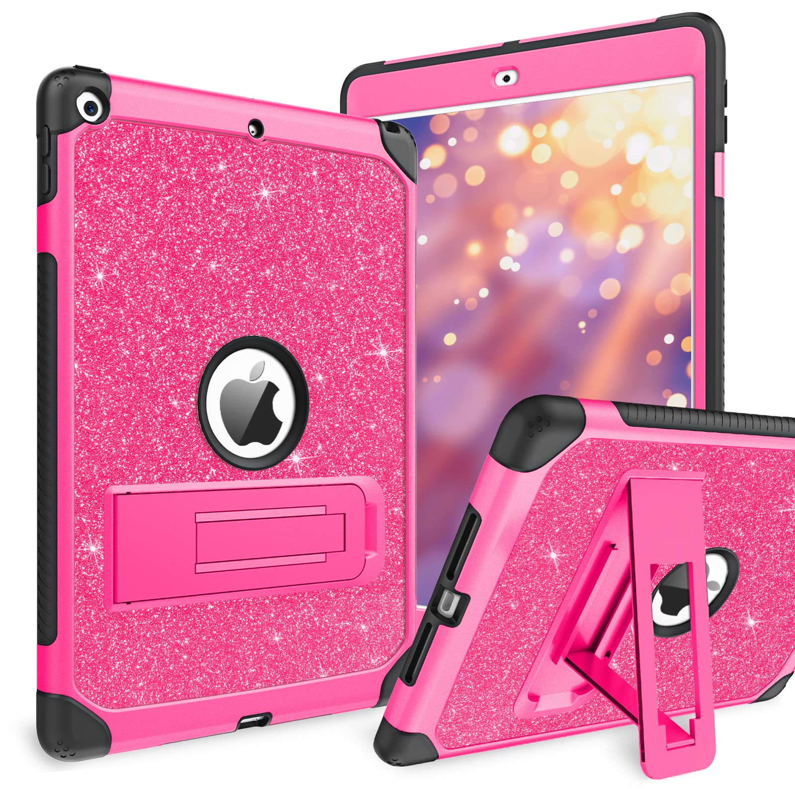 Bentoben For Ipad 9Th Generation Case, Ipad 8Th Generation Case, Ipad 7Th Generation Case, Ipad 10.2 2021/2020/2019 Case, Glitte