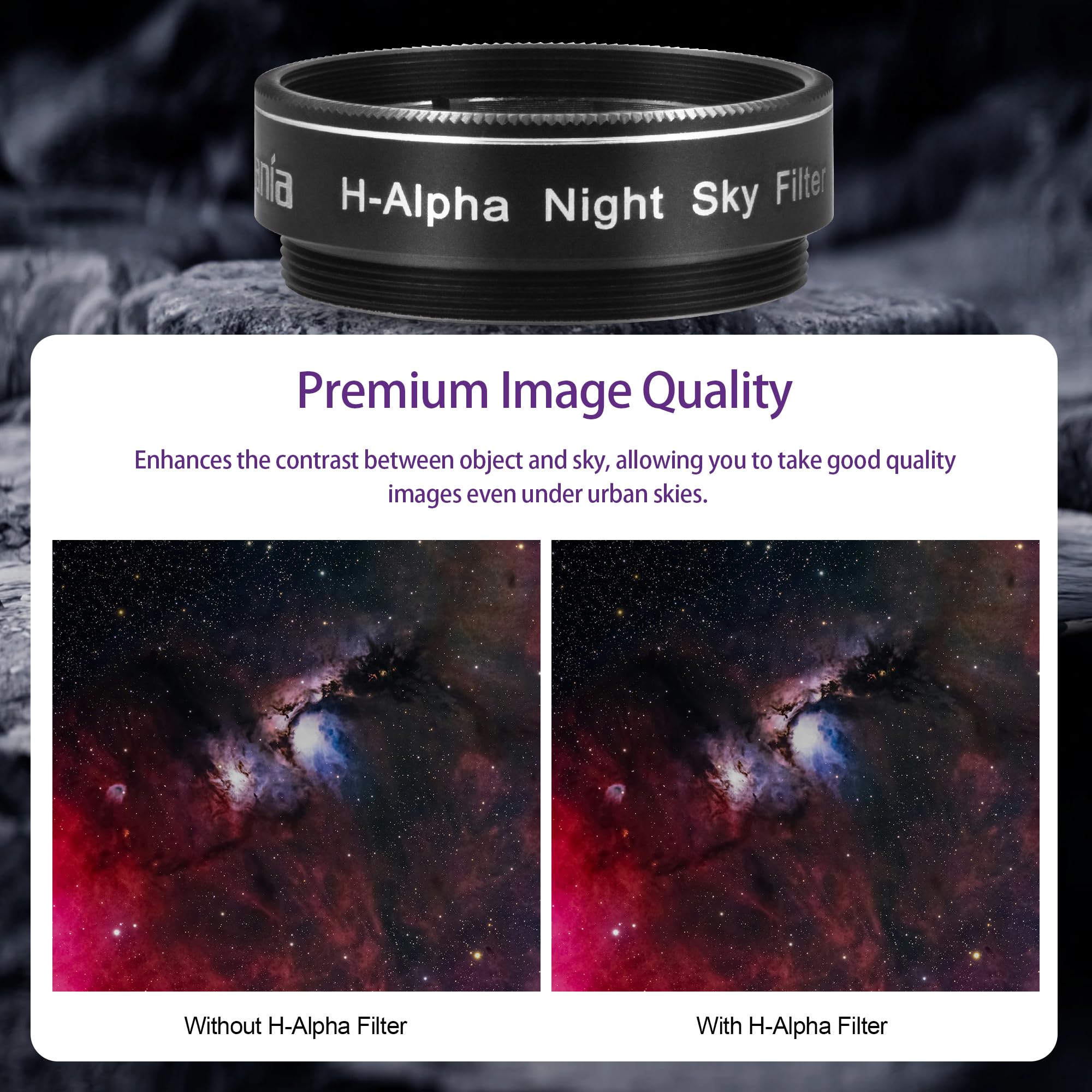 Astromania 1.25'' H Alpha Night Sky Filter