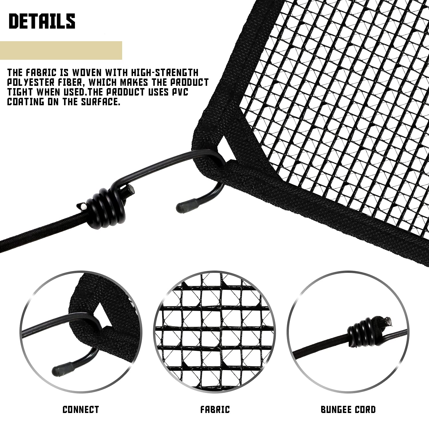 Tang Outdoor Air Conditioner Mesh Cover For Outside Ac Units 36''X36'' Air Conditioning A/C Top Cover Keep Leaves Debris Out Wit