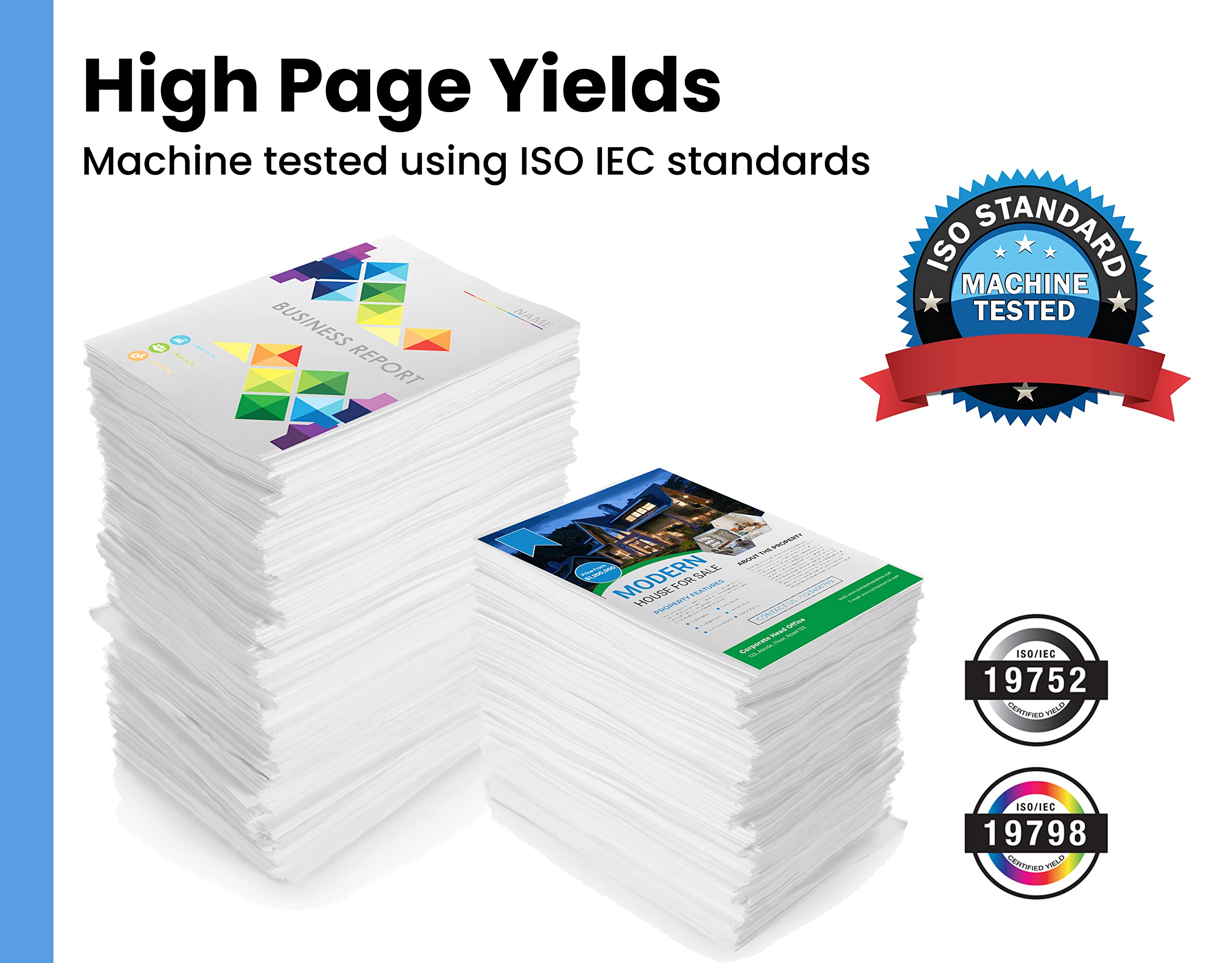 Made In Usa Toner Compatible Replacement For Oce Plotwave 300, 340, 345, 350, 360, 365, 500 Universal Toner, Black (2 Cartridges