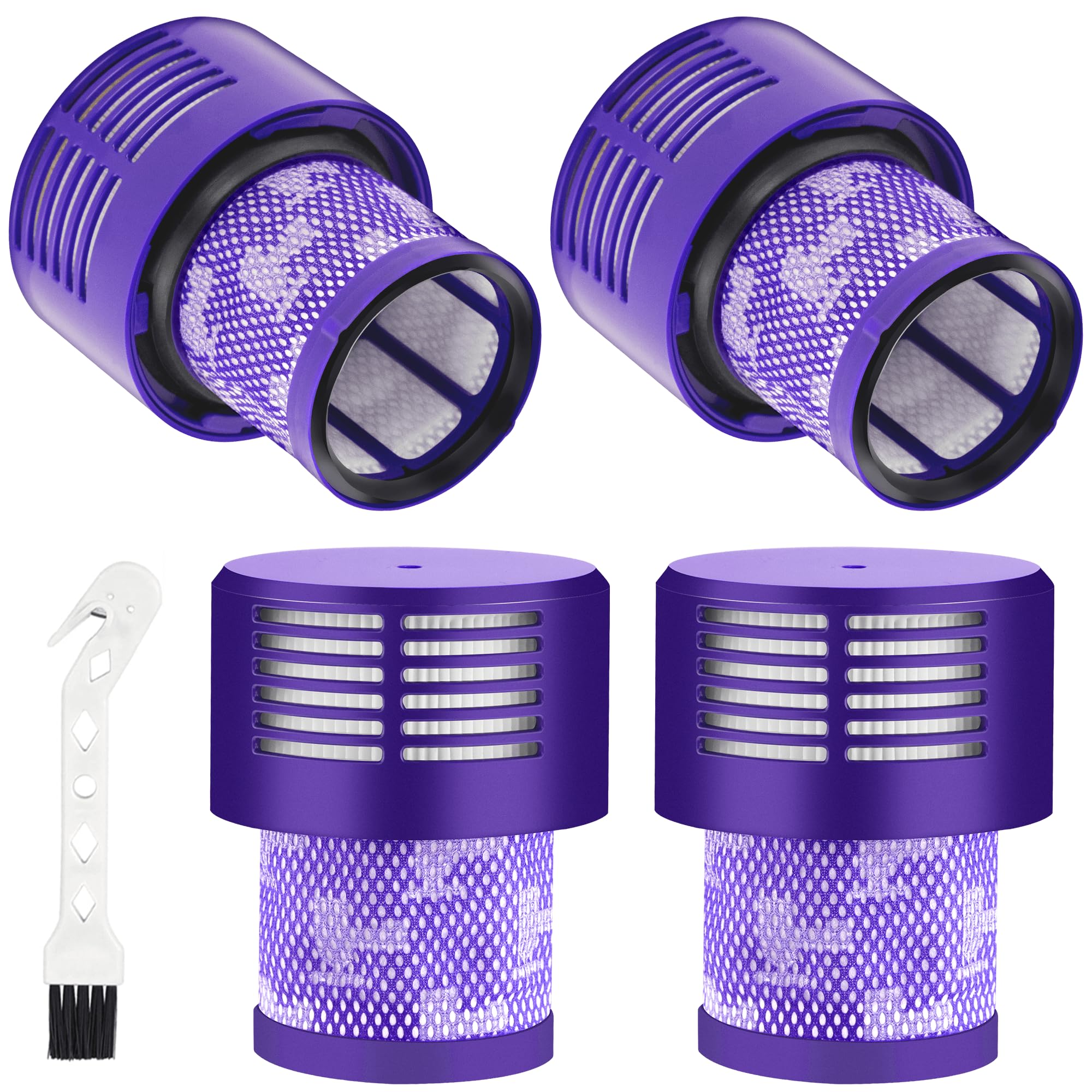 V10 Filter Replacement For Dyson Cyclone V10 Series,V10 Animal,Sv12,V10 Absolute,V10 Total Clean Cordless Stick Vacuum Part No.9