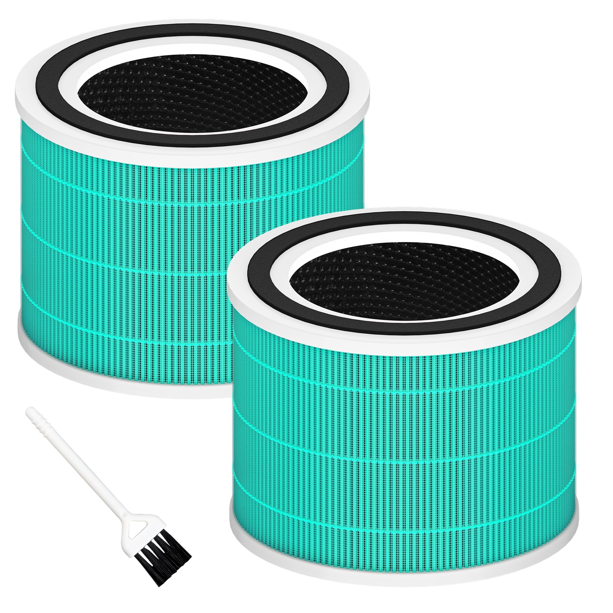 Core 300 Toxin Absorber Replacement Filter For Levoit Core 300 And Core 300S Air Purifier, 2 Pack 3 In 1 H13 Grade True Hepa Fil