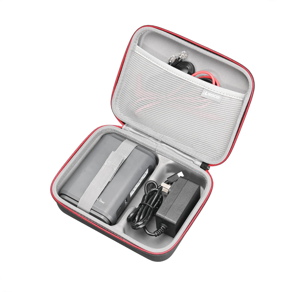 Hard Case For Gl.Inet Gl Sft1200 / Gl Mt1300 / Gl Axt1800 / Gl Mt3000 / Gl A1300 Travel Wireless Router Wifi Fits For Ac Adapter