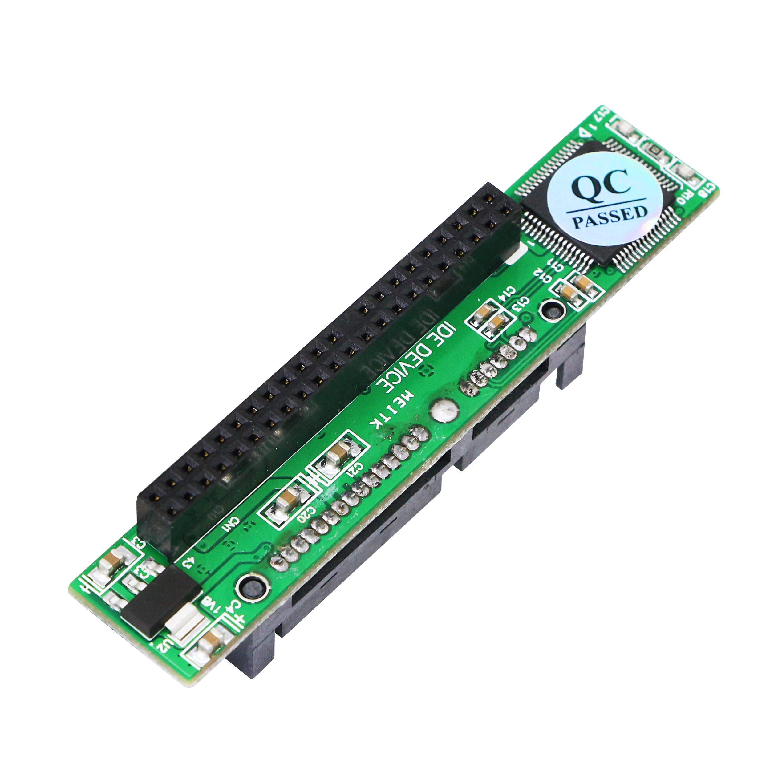 Sinloon Sata Male To 44 Pin Female 2.5 Inch Ide Adapter For Pc And Mac Computer To Sata Hard Drive Interface Adapter(Sata M/2.5