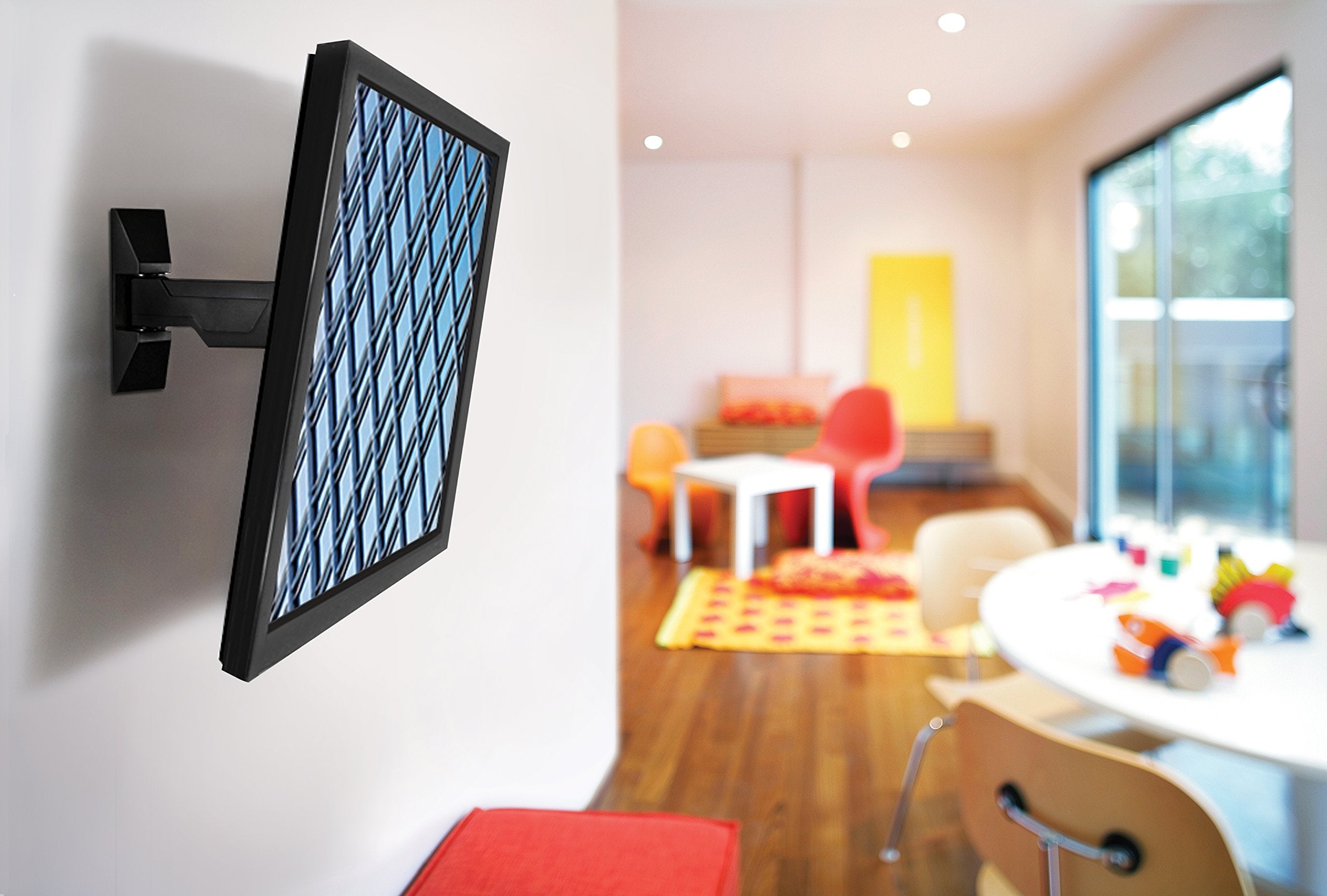 Omnimount Oc40Fm Full Motion Articulating Tv Mount For 13-37 Inch Flat Panel Tvs. Easy Single Stud Install And Supports Up To 40