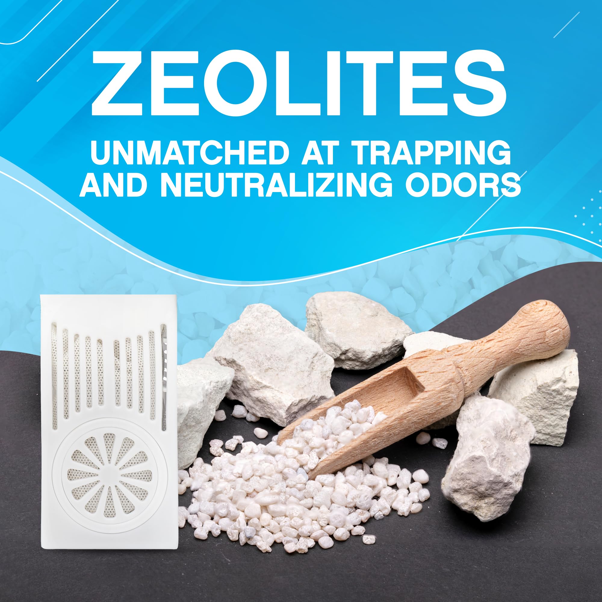 Nonscents Refrigerator Deodorizer   Odor Eliminator For Fridge & Freezer   Outshines Baking Soda & Charcoal   Unscented, Long La