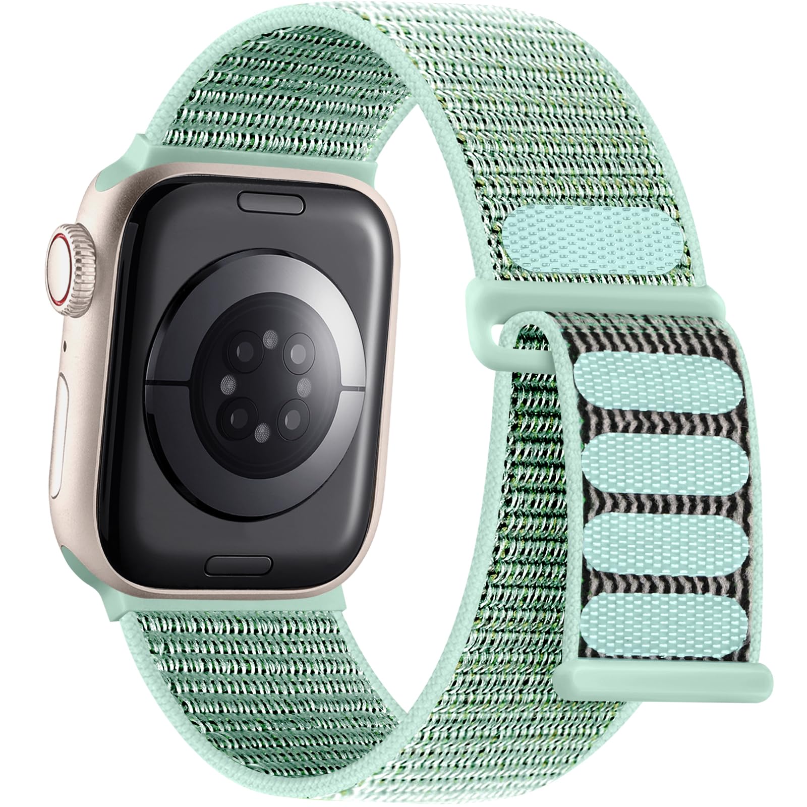 Getino Compatible For Apple Watch Sport Band 44Mm 45Mm 46Mm 42Mm 49Mm Iwatch Bands Series 10/9/8/7/6/5/4/3/2/1/Se/Ultra, Adjusta