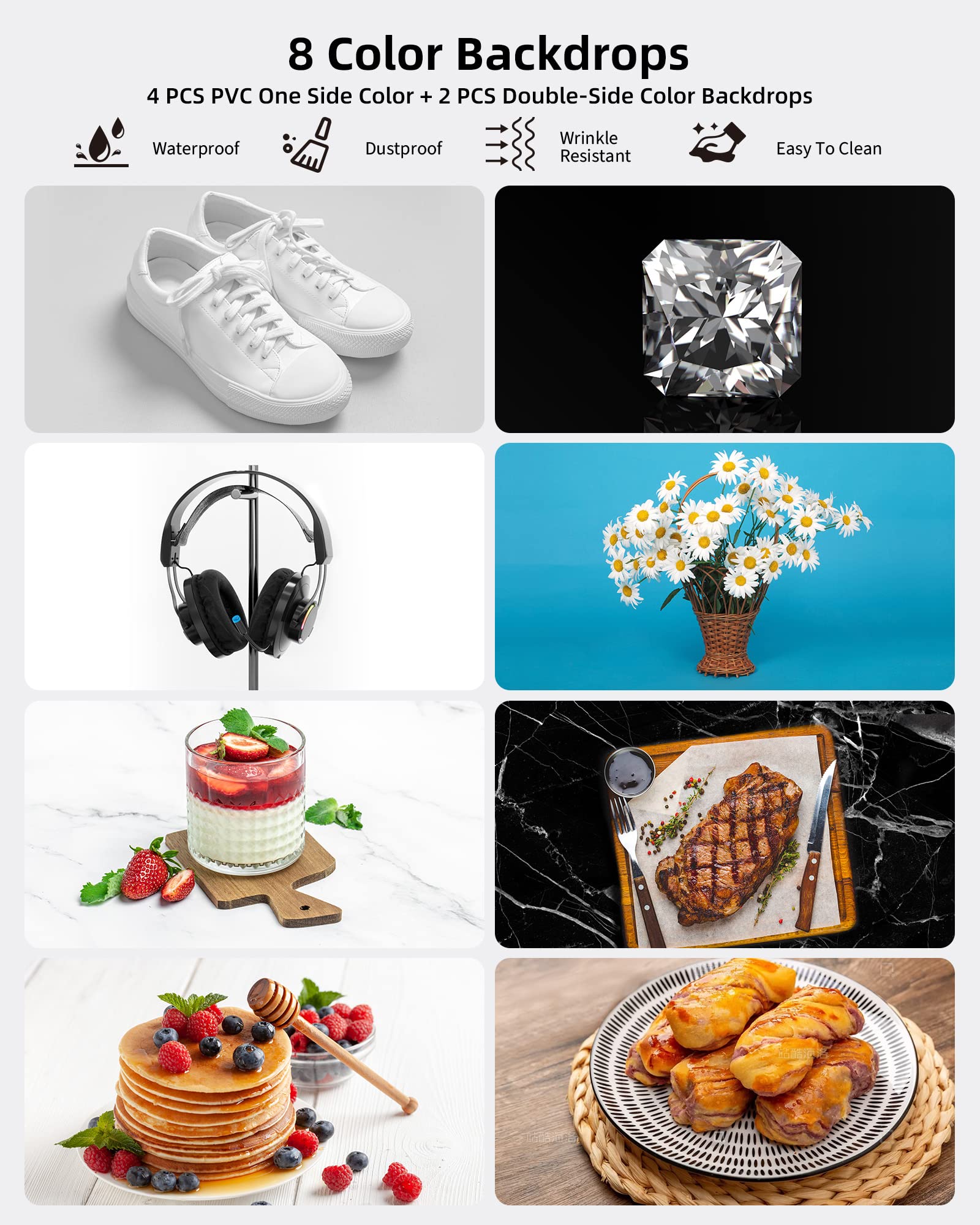 Glendan Light Box Photography, 20'' X 16'' Portable Professional Photo Studio Light Box, Large Photo Box With 336 High Color Ren