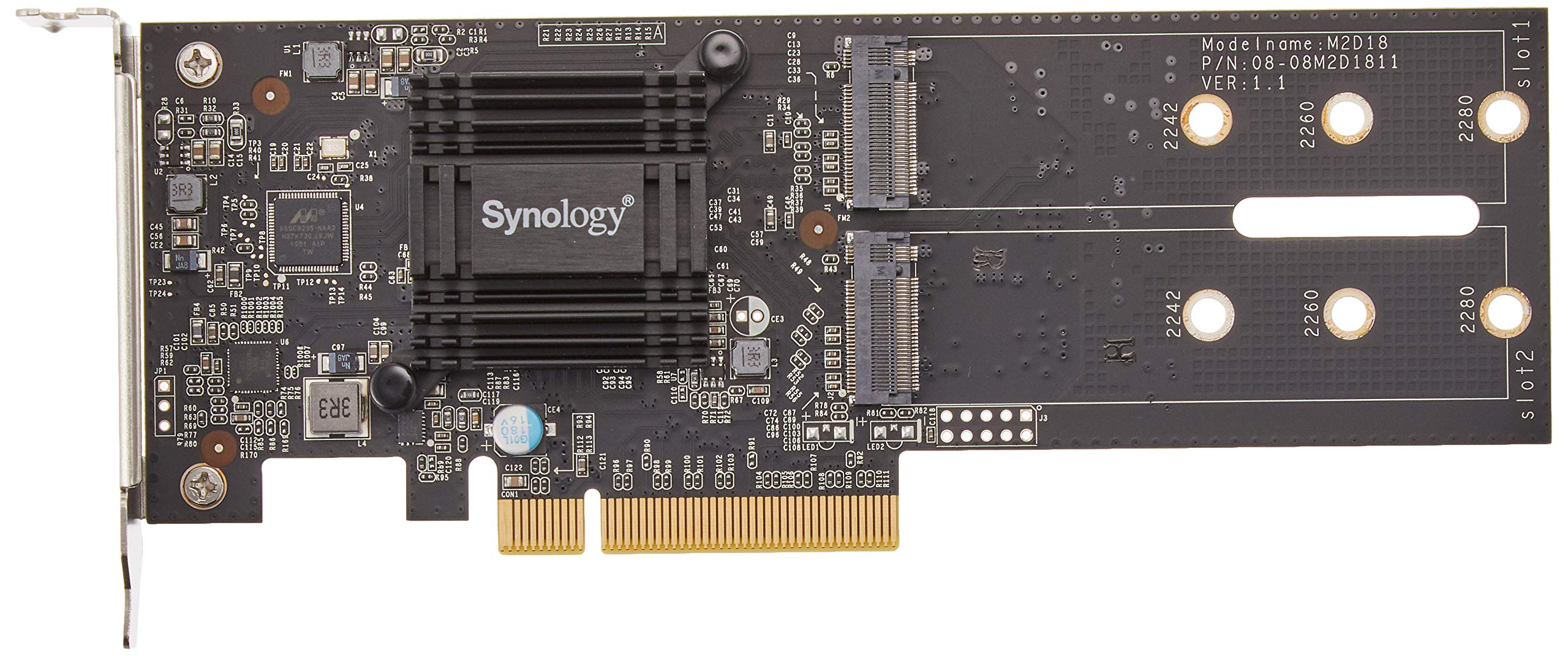Synology M.2 Adapter Card (M2D18)