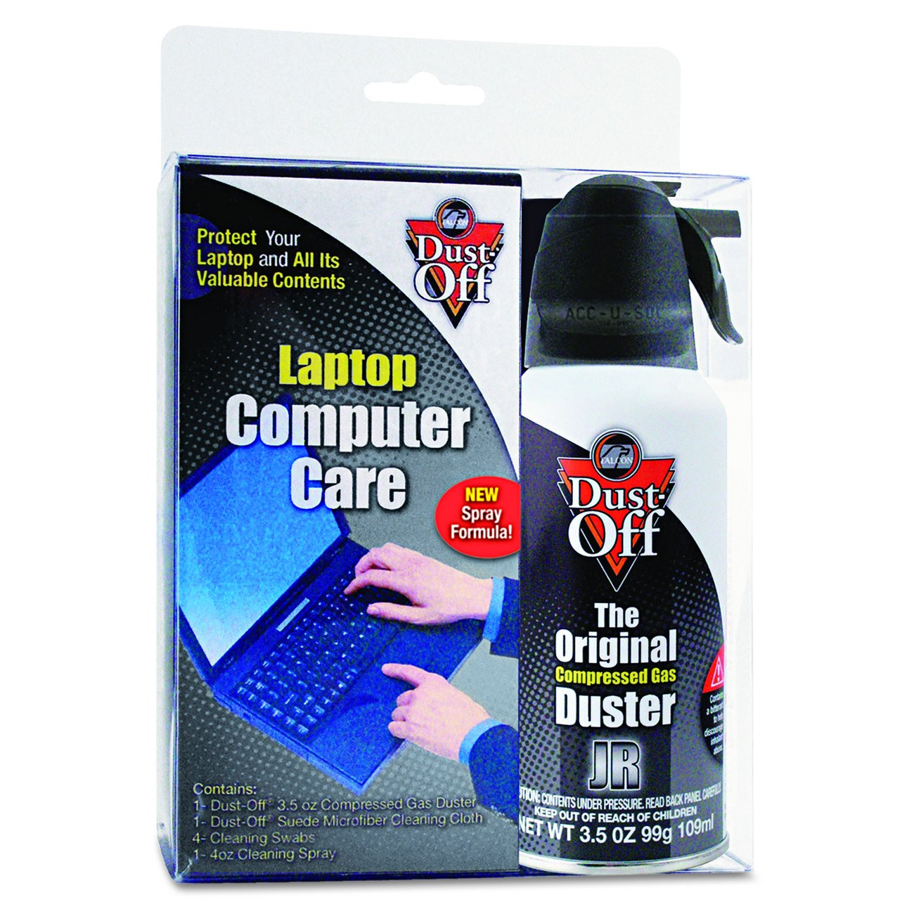 Dust Off Laptop Computer Care Kit